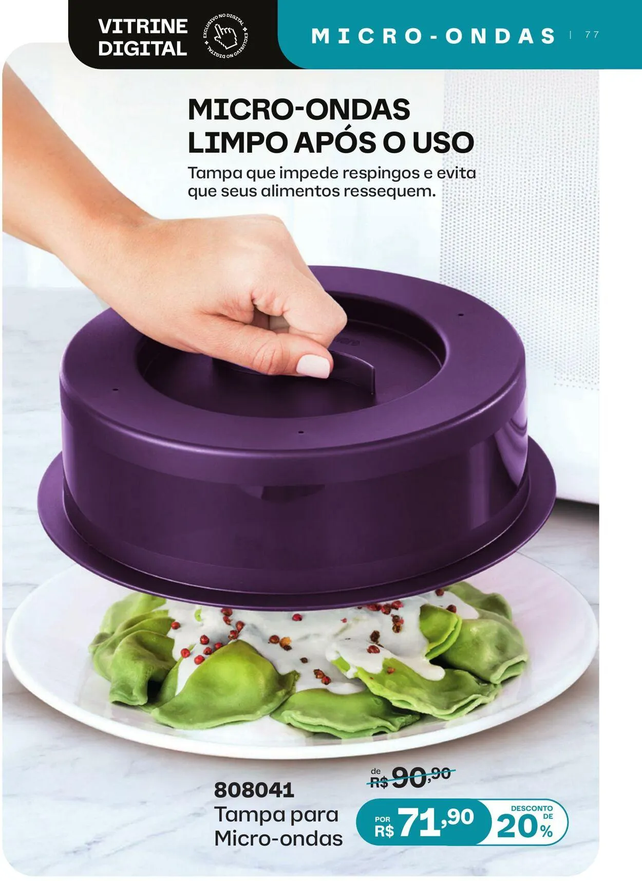 Encarte de Tupperware 1 de maio até 31 de maio 2025 - Pagina 77