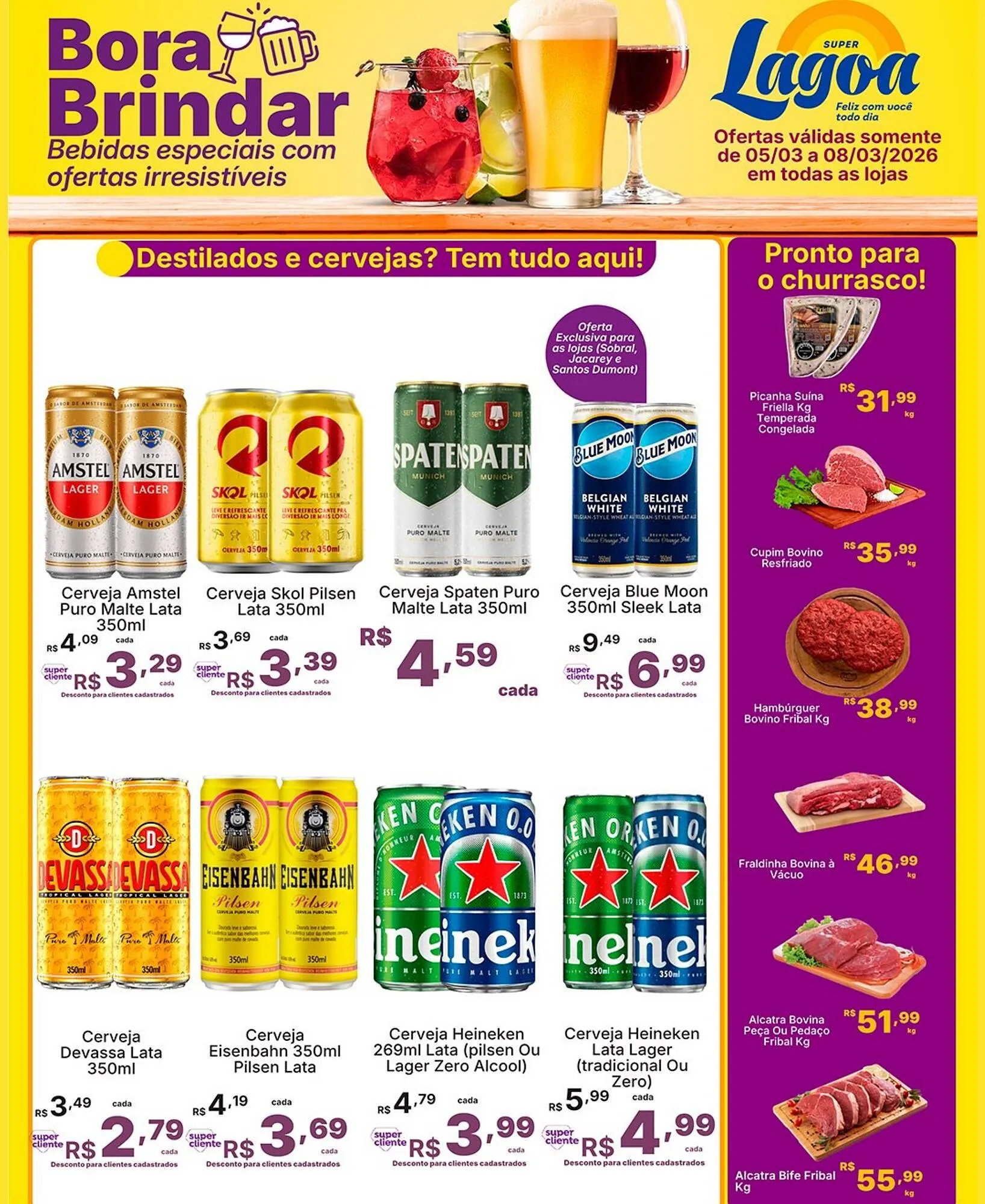 Encarte de Encarte Super Lagoa 6 de março até 8 de março 2026 - Pagina 1