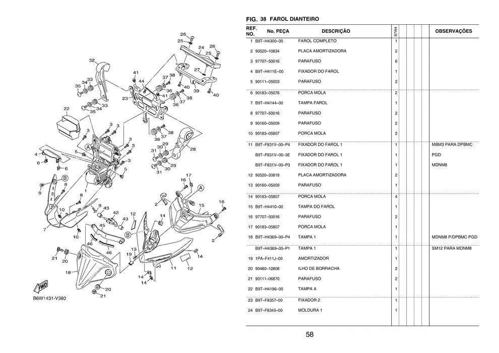 Encarte de Catálogo MT03-ABS 15 de janeiro até 31 de dezembro 2024 - Pagina 64