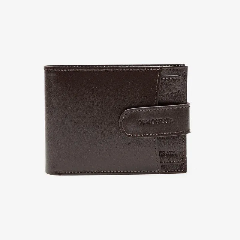 Carteira Metropolitan Em Couro Café