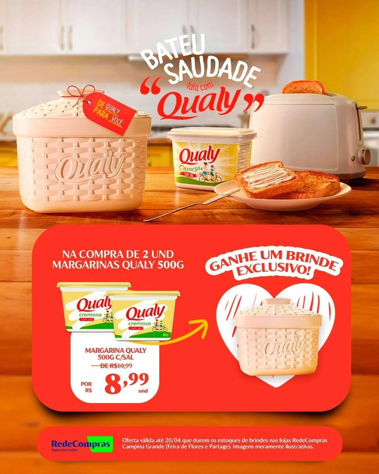 Encarte de Encarte Rede Compras 14 de abril até 20 de abril 2026 - Pagina 1