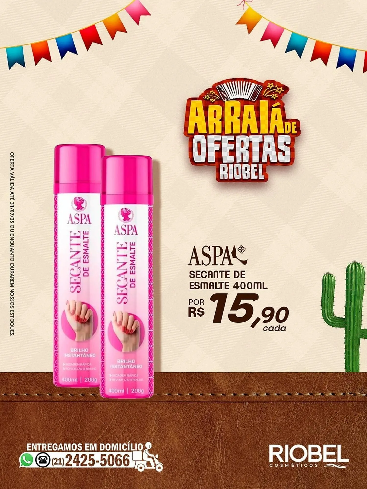 Encarte de Catálogo Rio Bel 15 de julho até 31 de julho 2025 - Pagina 1