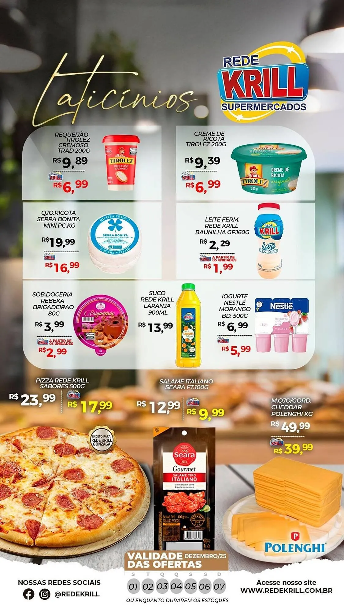Encarte de Folheto Rede Krill 1 de dezembro até 7 de dezembro 2025 - Pagina 2
