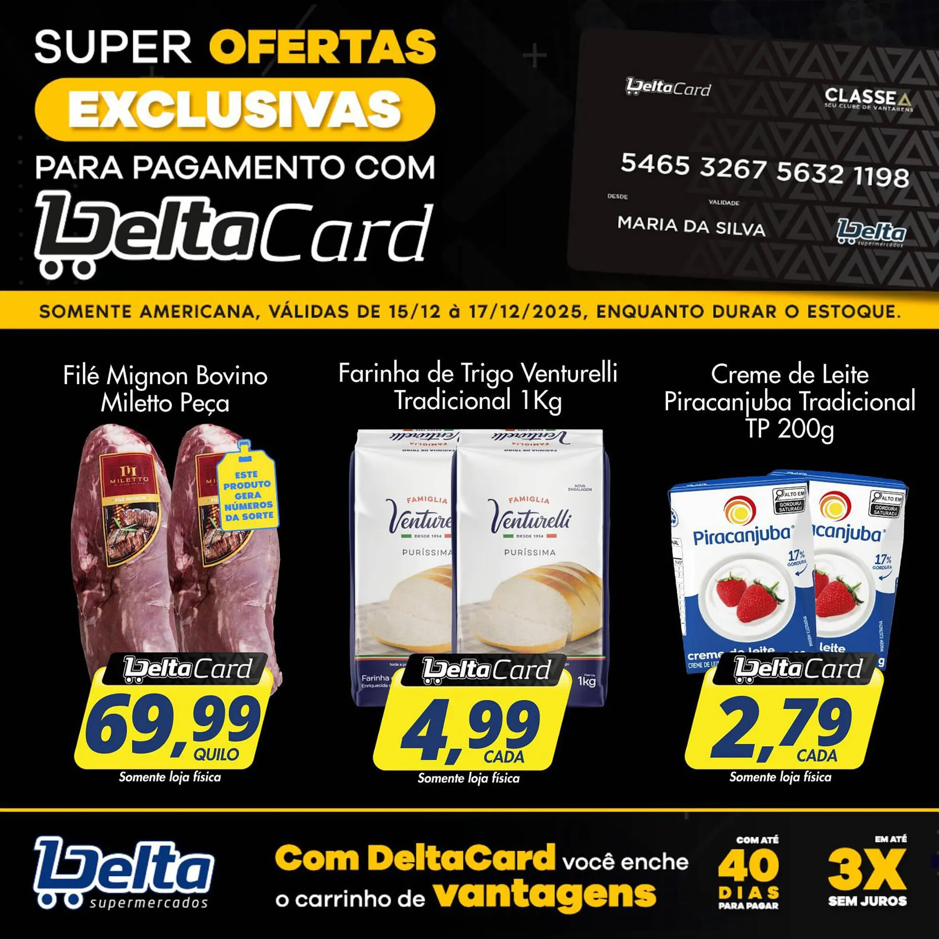 Encarte de Catálogo Delta Supermercados 15 de dezembro até 17 de dezembro 2025 - Pagina 2