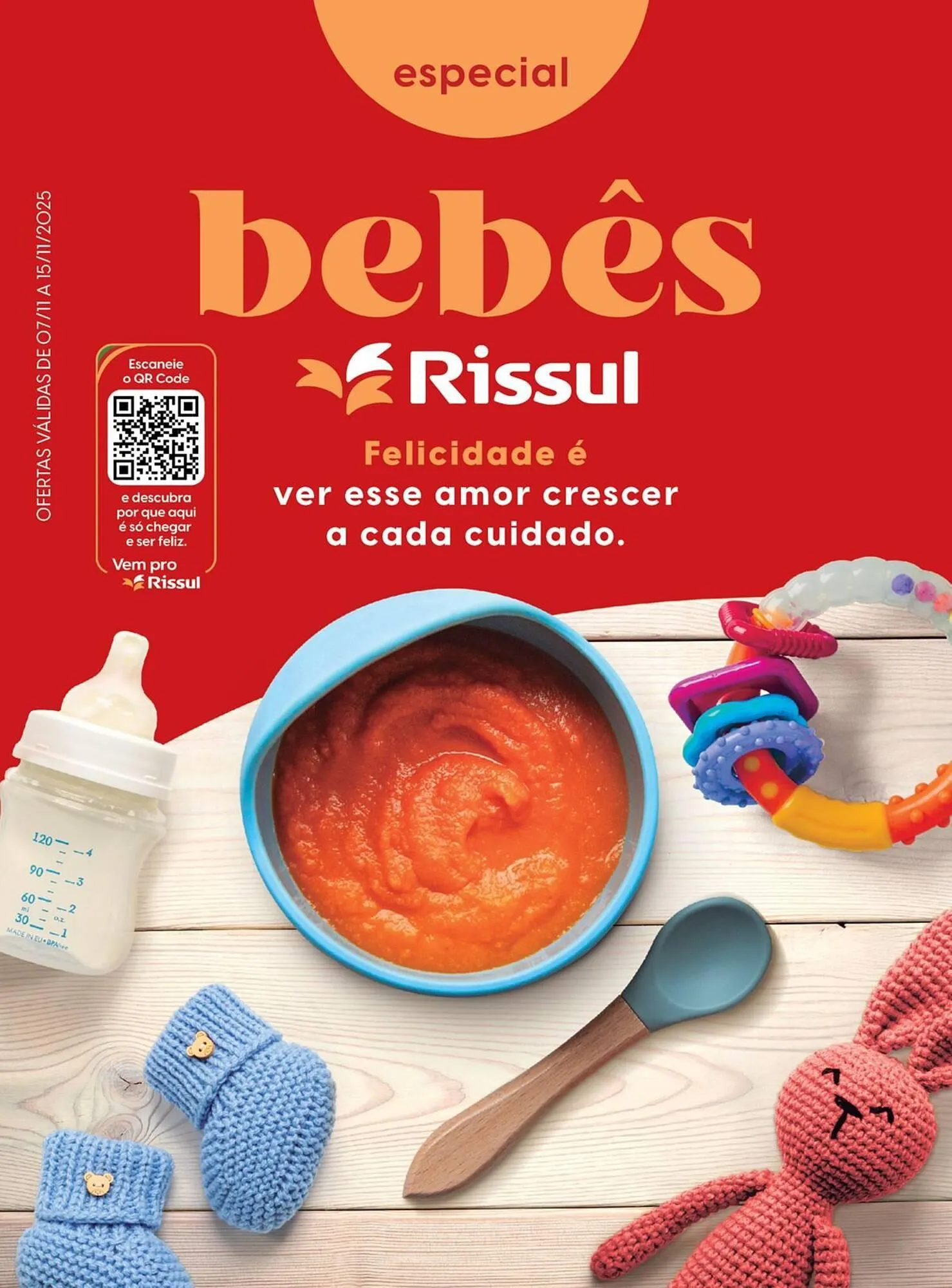 Encarte de Catálogo Supper Rissul 7 de novembro até 15 de novembro 2025 - Pagina 1