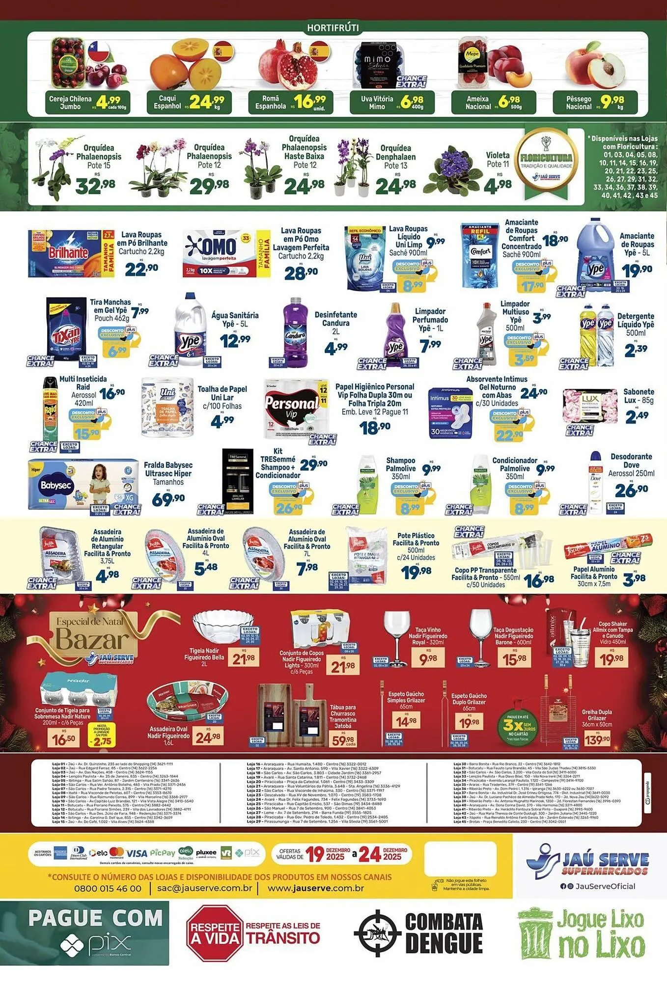 Encarte de Catálogo Supermercados Jau Serve 19 de dezembro até 24 de dezembro 2025 - Pagina 4