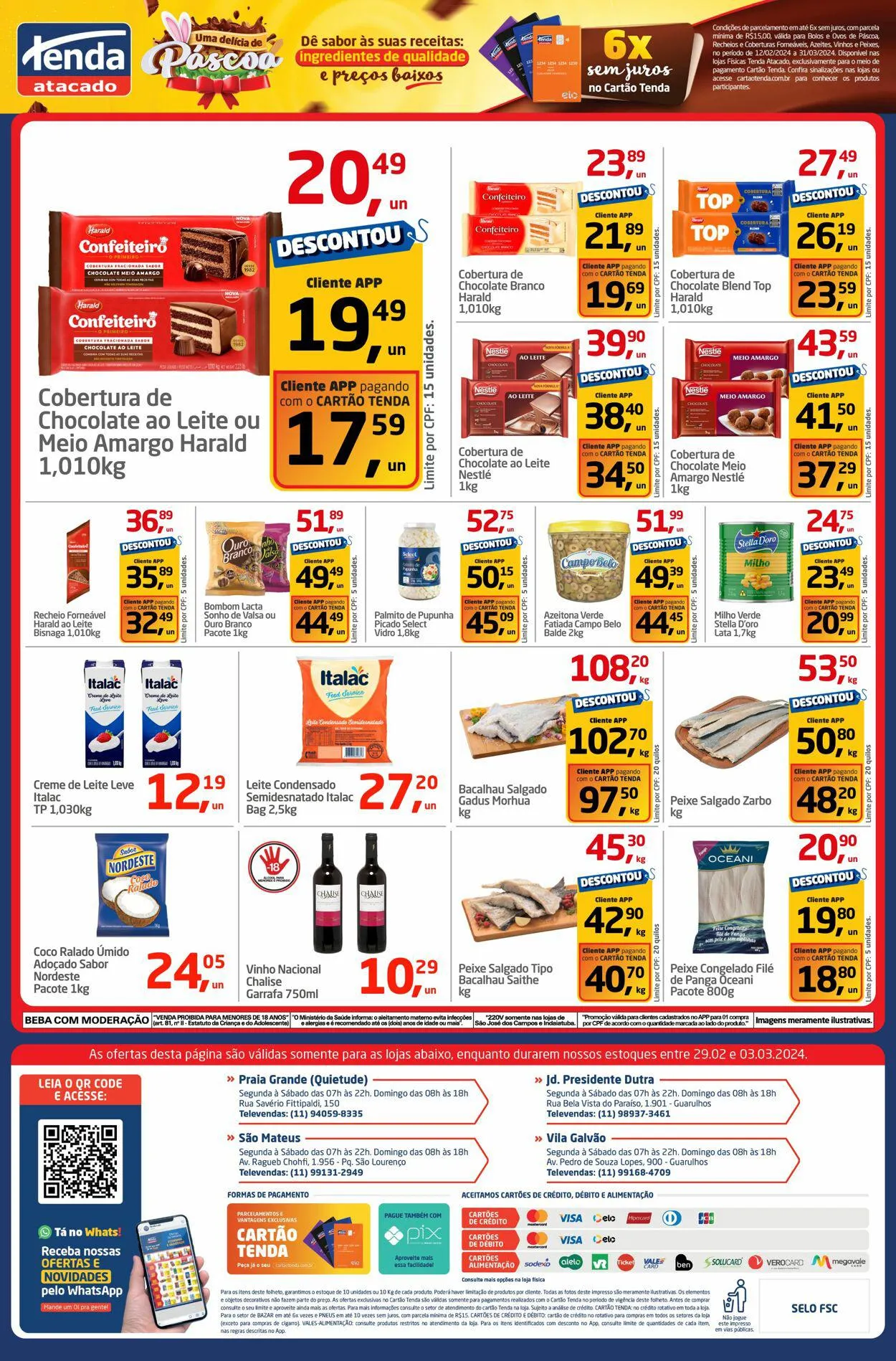 Encarte de Tenda Atacado - Ribeirão Preto 29 de fevereiro até 3 de março 2024 - Pagina 4