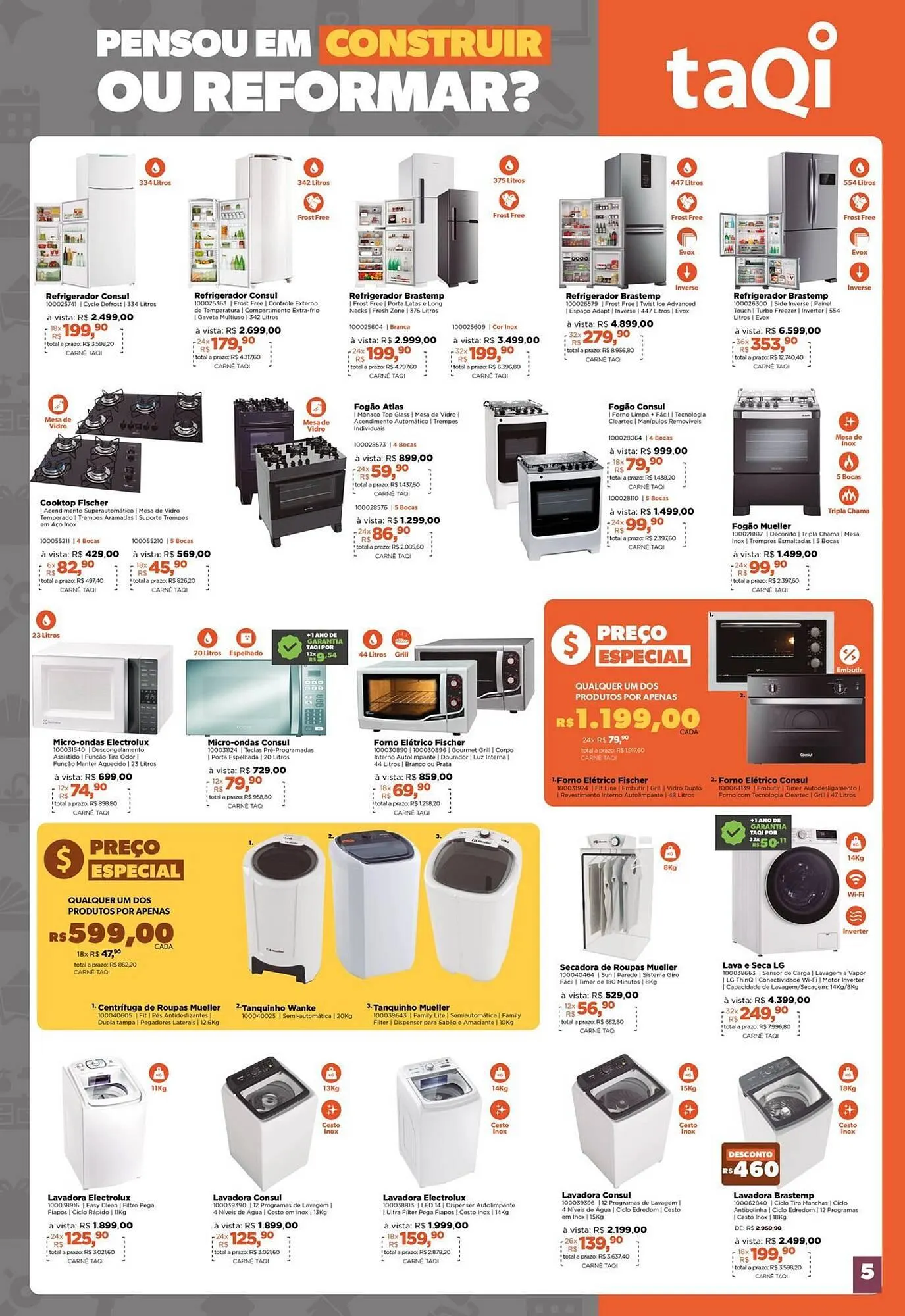 Encarte de Catálogo Lojas TaQi 2 de julho até 22 de julho 2025 - Pagina 5