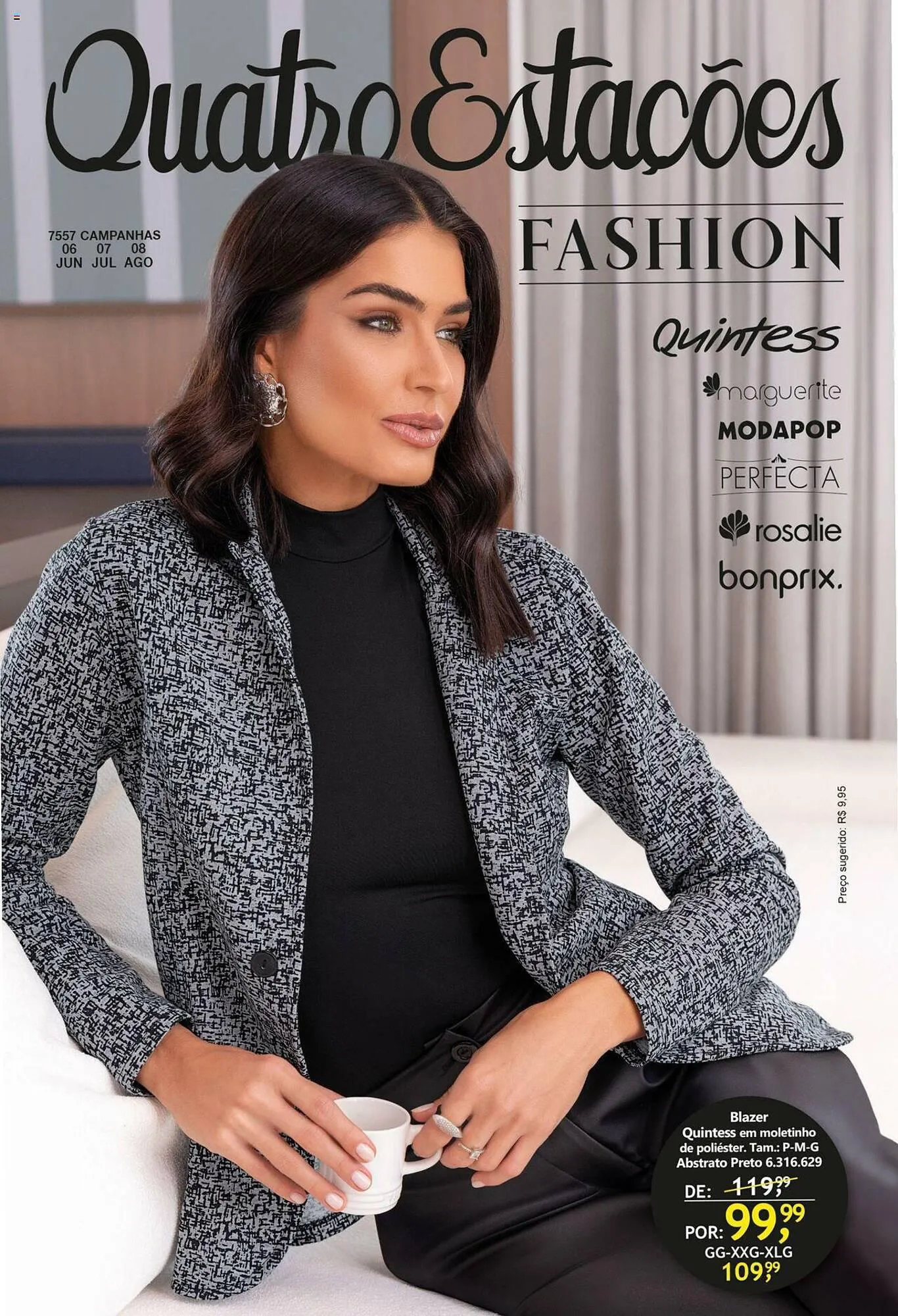 Encarte de Catálogo Quatro Estações 1 de junho até 31 de agosto 2024 - Pagina 1