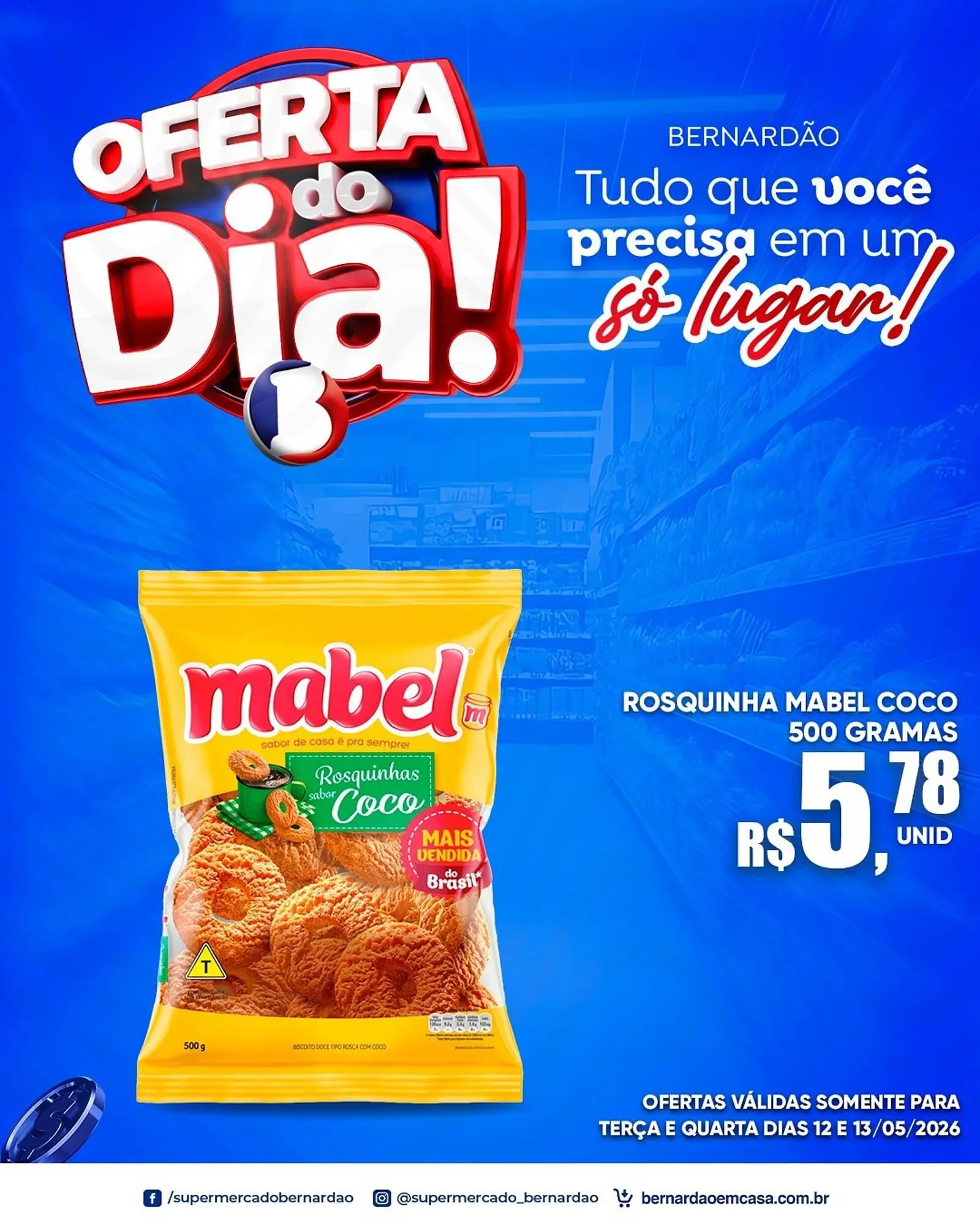 Encarte de Catálogo Supermercado Bernardão 12 de maio até 13 de maio 2026 - Pagina 3