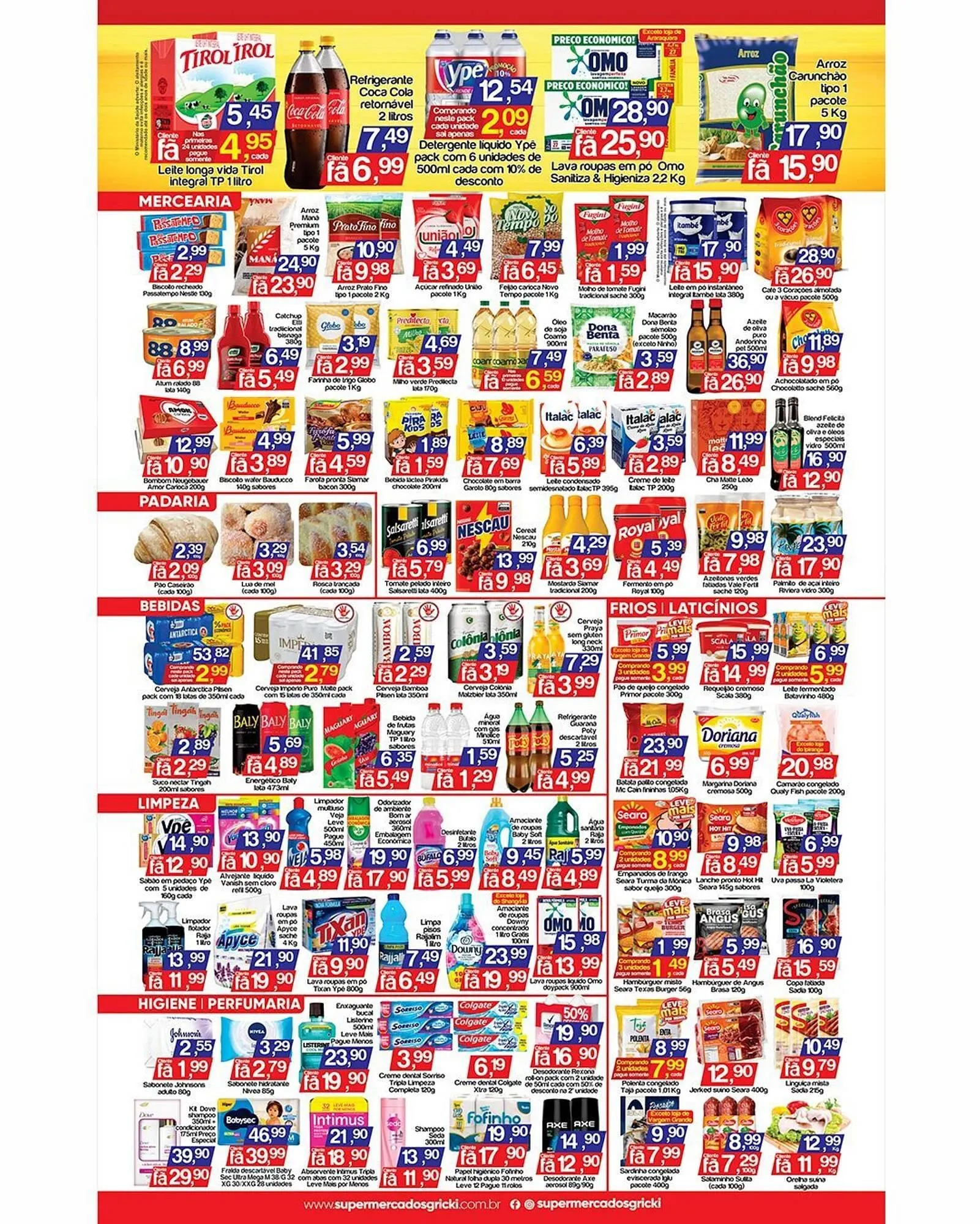Encarte de Catálogo Supermercados Gricki 22 de abril até 22 de abril 2026 - Pagina 2