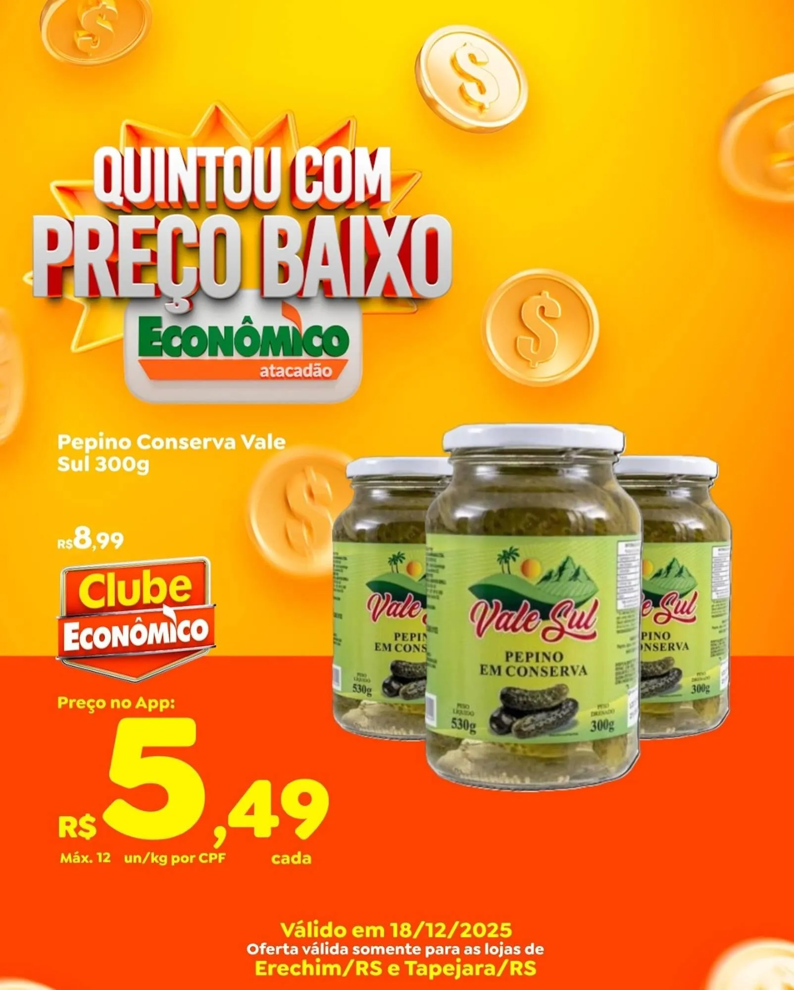 Encarte de Catálogo Econômico Atacadão 18 de dezembro até 18 de dezembro 2025 - Pagina 4