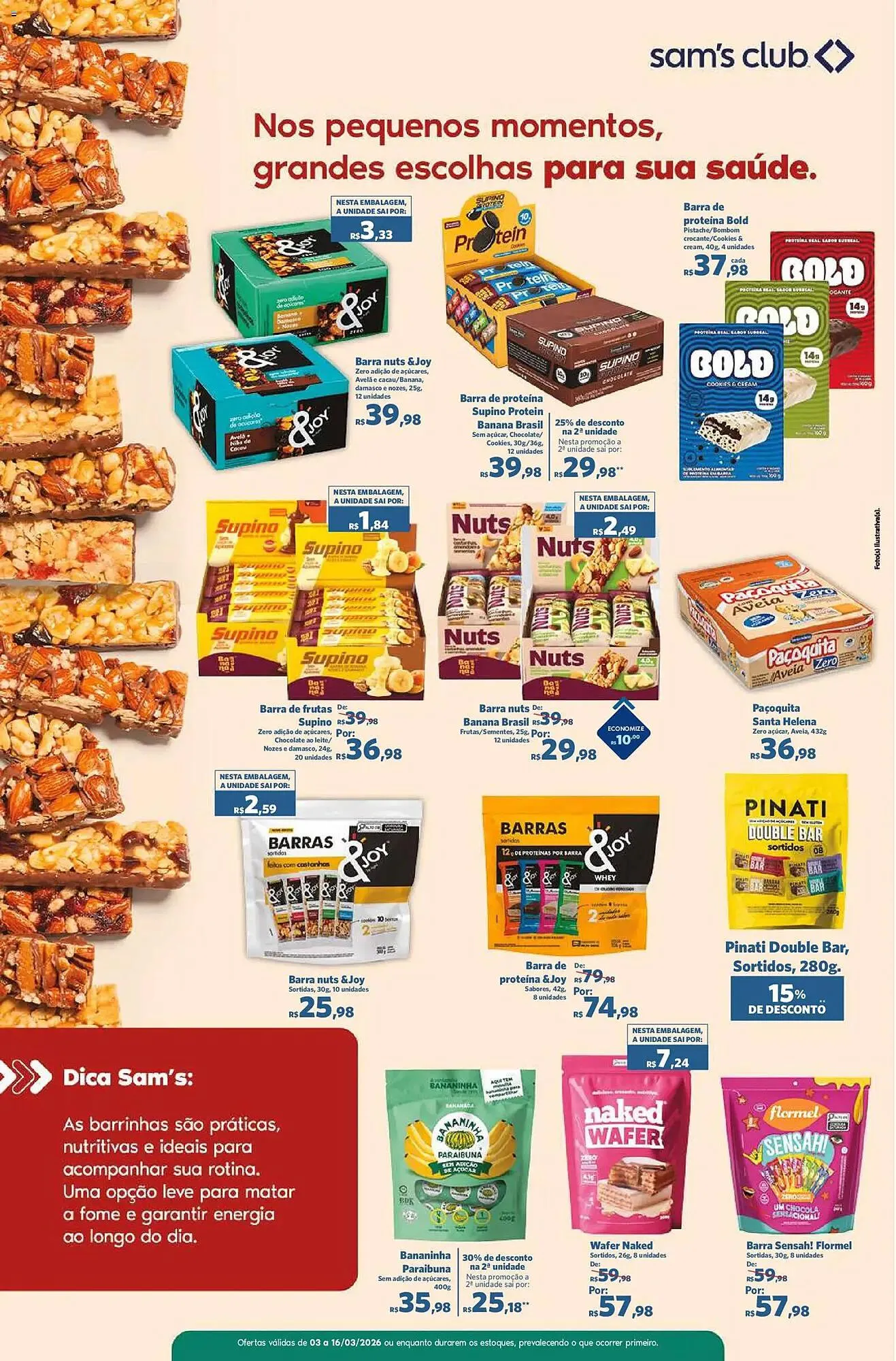 Encarte de Folheto Sam's Club 3 de março até 16 de março 2026 - Pagina 3