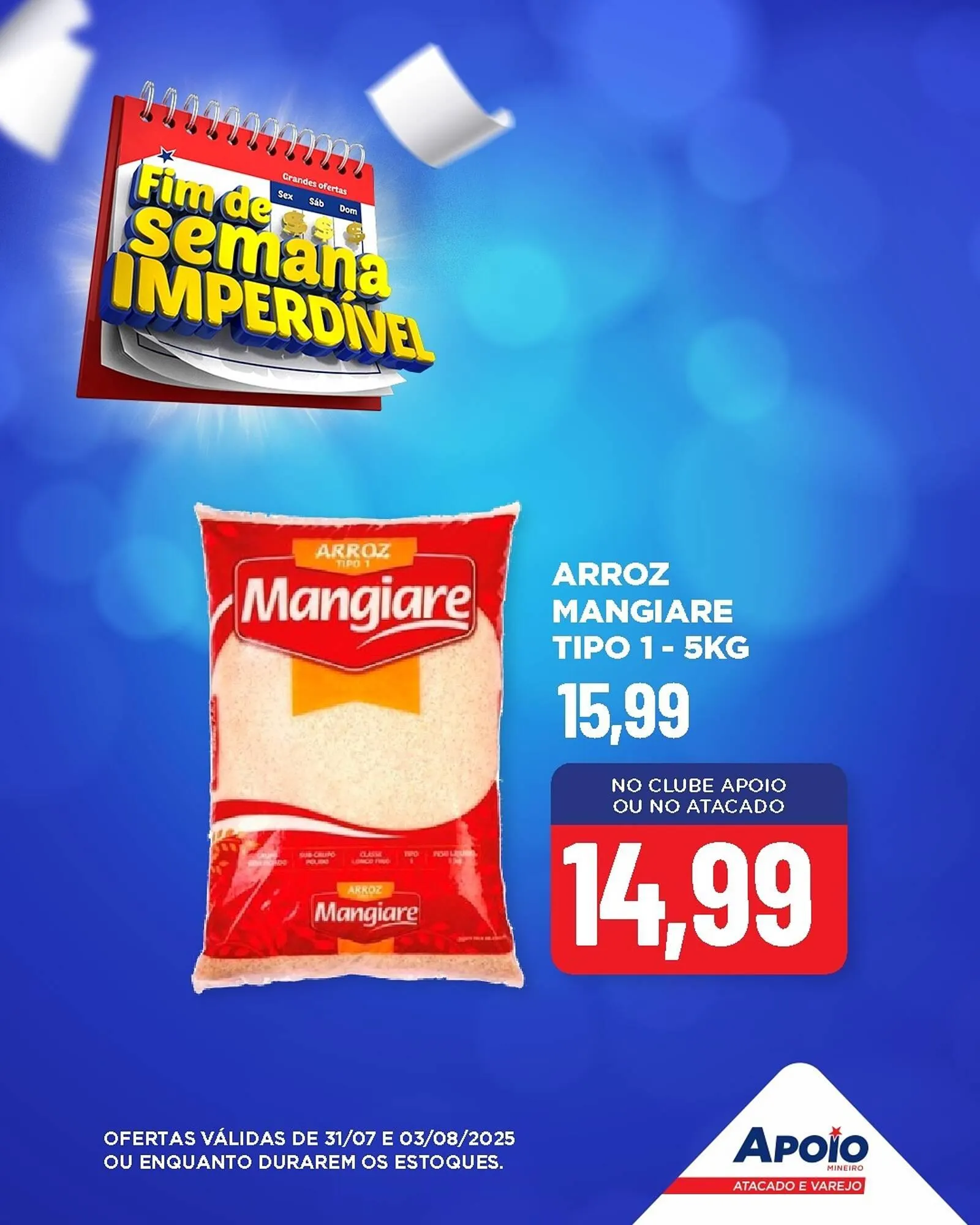 Encarte de Catálogo Apoio Mineiro 1 de agosto até 3 de agosto 2025 - Pagina 1