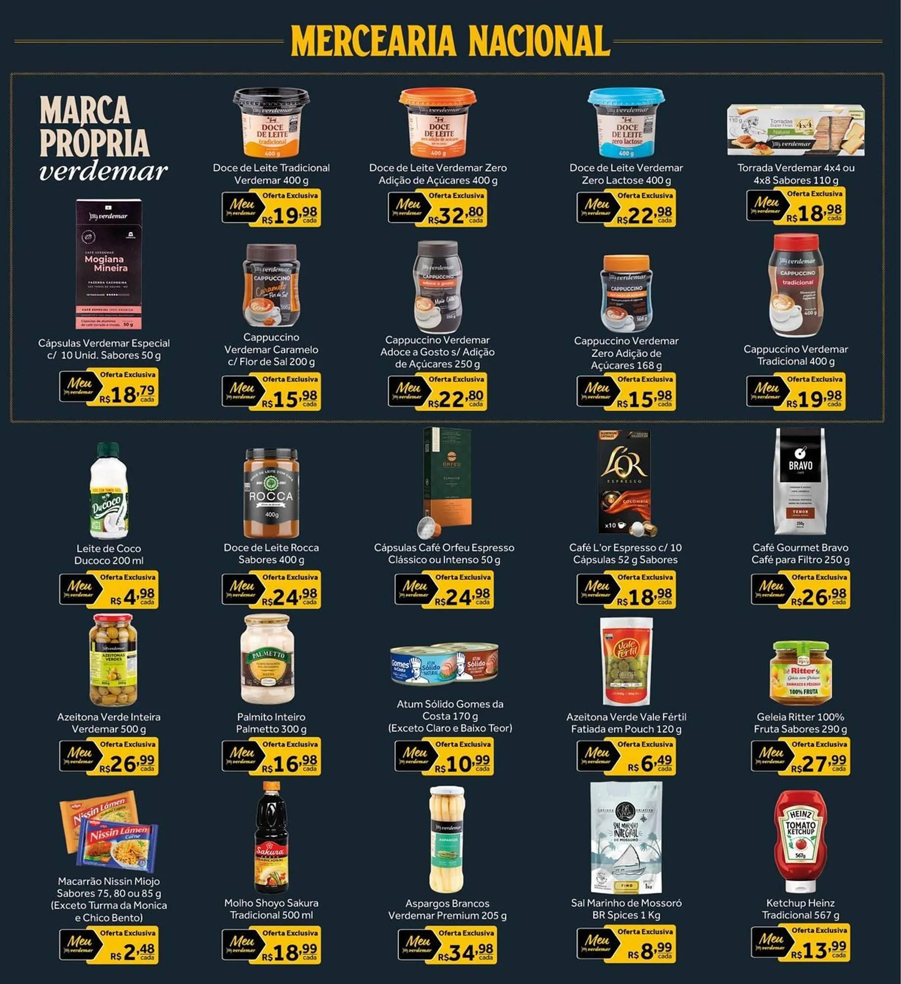 Encarte de Catálogo Verdemar Supermercado 30 de julho até 6 de agosto 2025 - Pagina 18