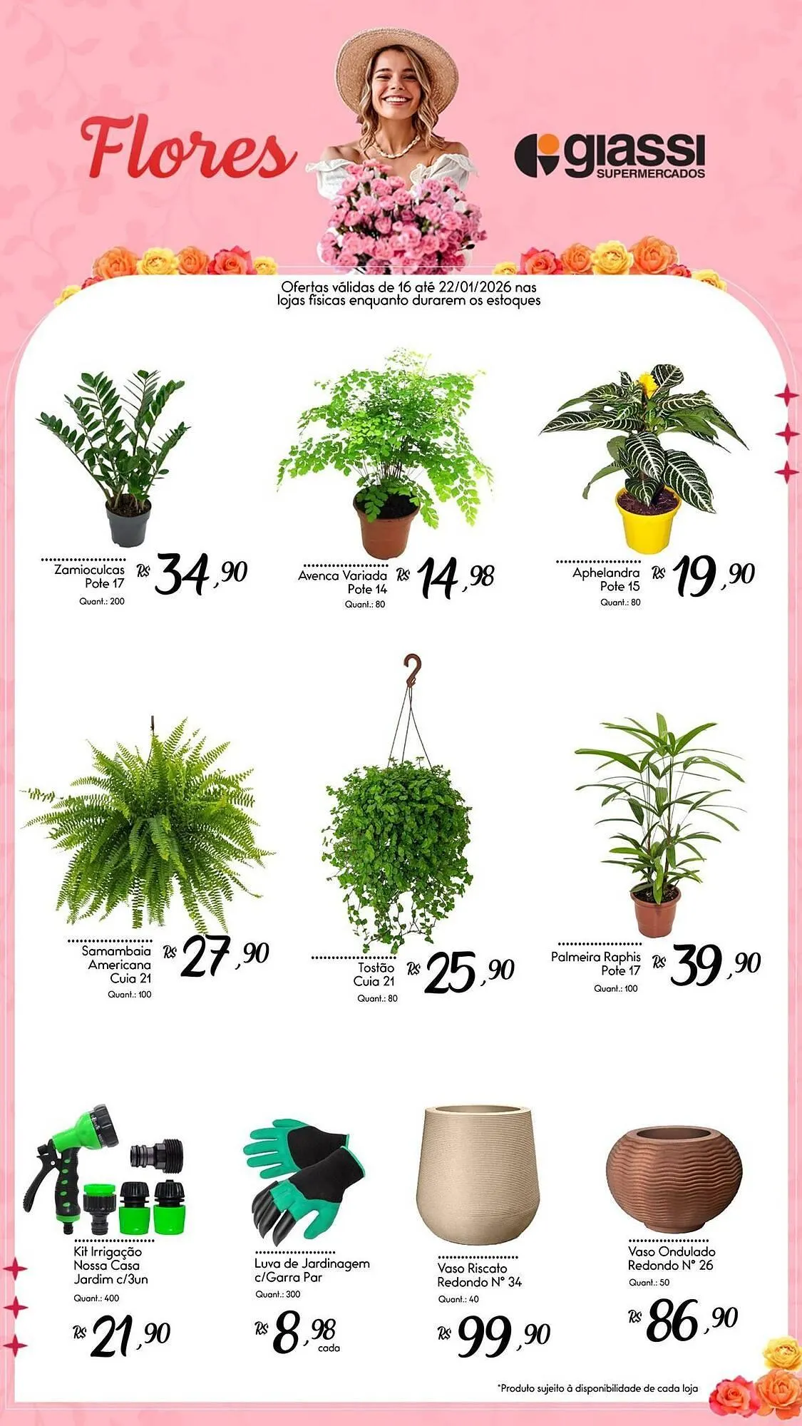 Encarte de Encarte Giassi Supermercados 16 de janeiro até 22 de janeiro 2026 - Pagina 1