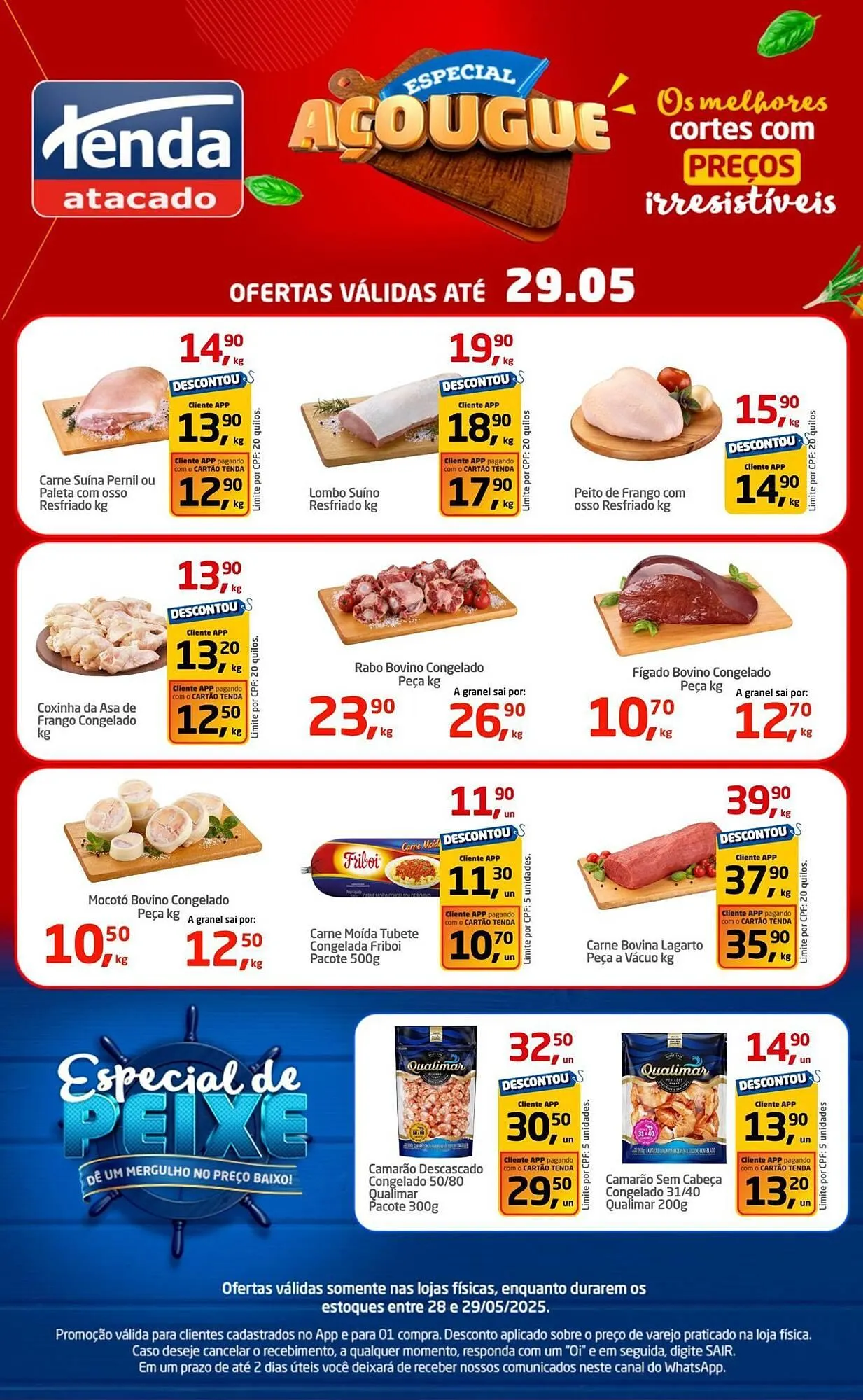 Encarte de Catálogo Tenda Atacado 28 de maio até 29 de maio 2025 - Pagina 1