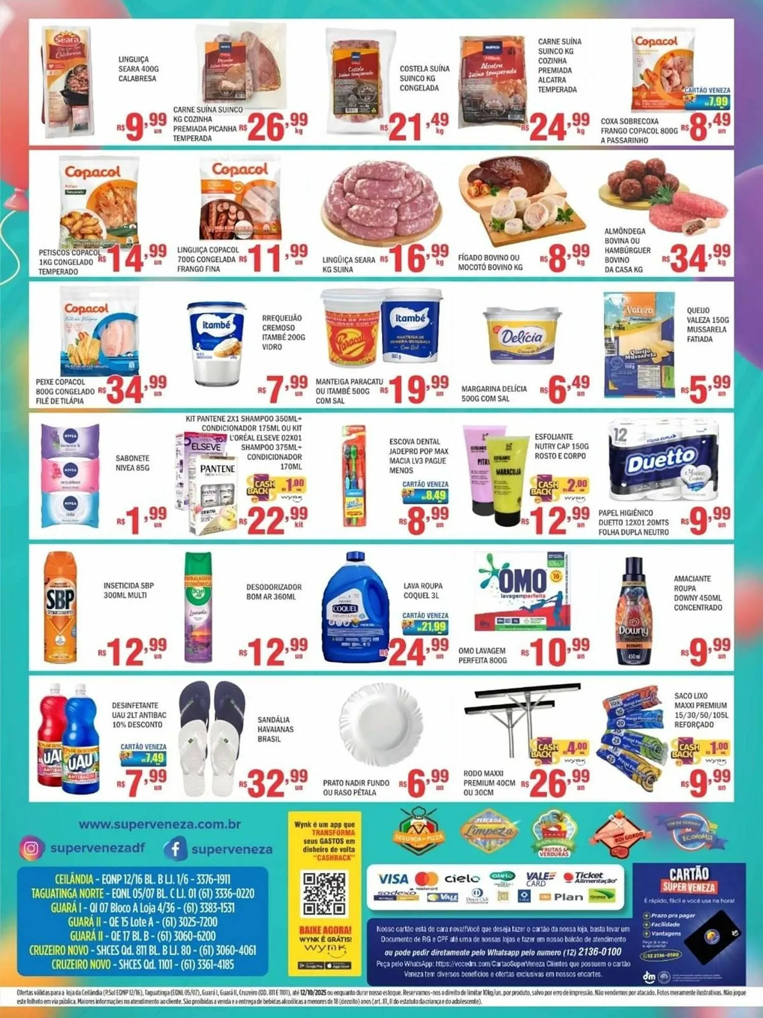 Encarte de Catálogo Super Veneza 2 de outubro até 12 de outubro 2025 - Pagina 2