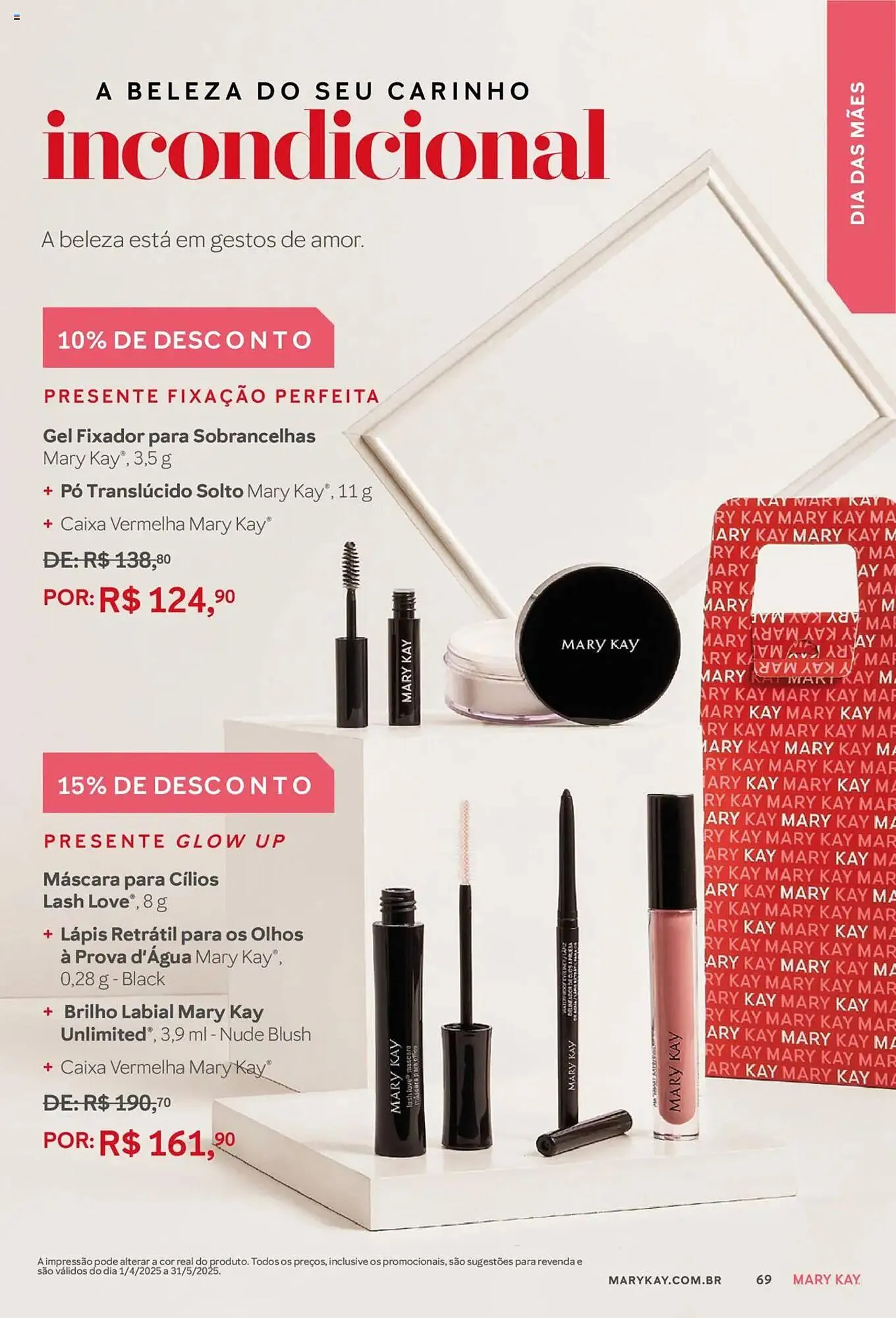 Encarte de Catálogo Mary Kay 1 de abril até 30 de abril 2025 - Pagina 69