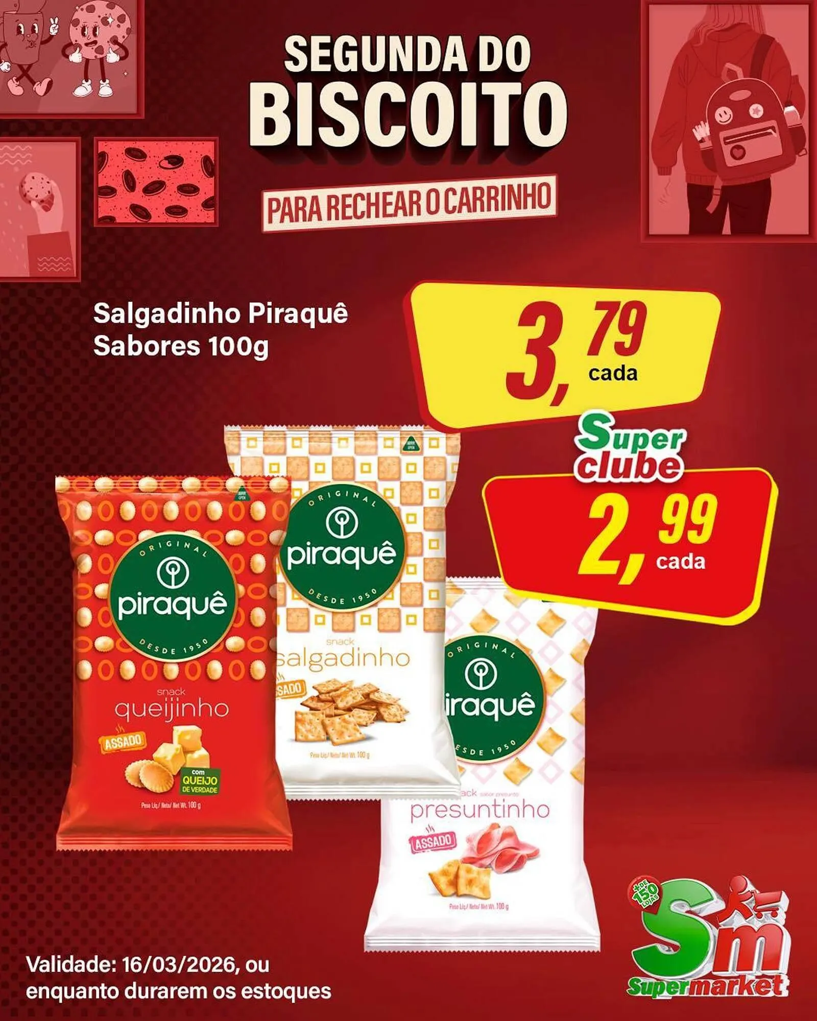 Encarte de Encarte Rede Supermarket 16 de março até 16 de março 2026 - Pagina 1