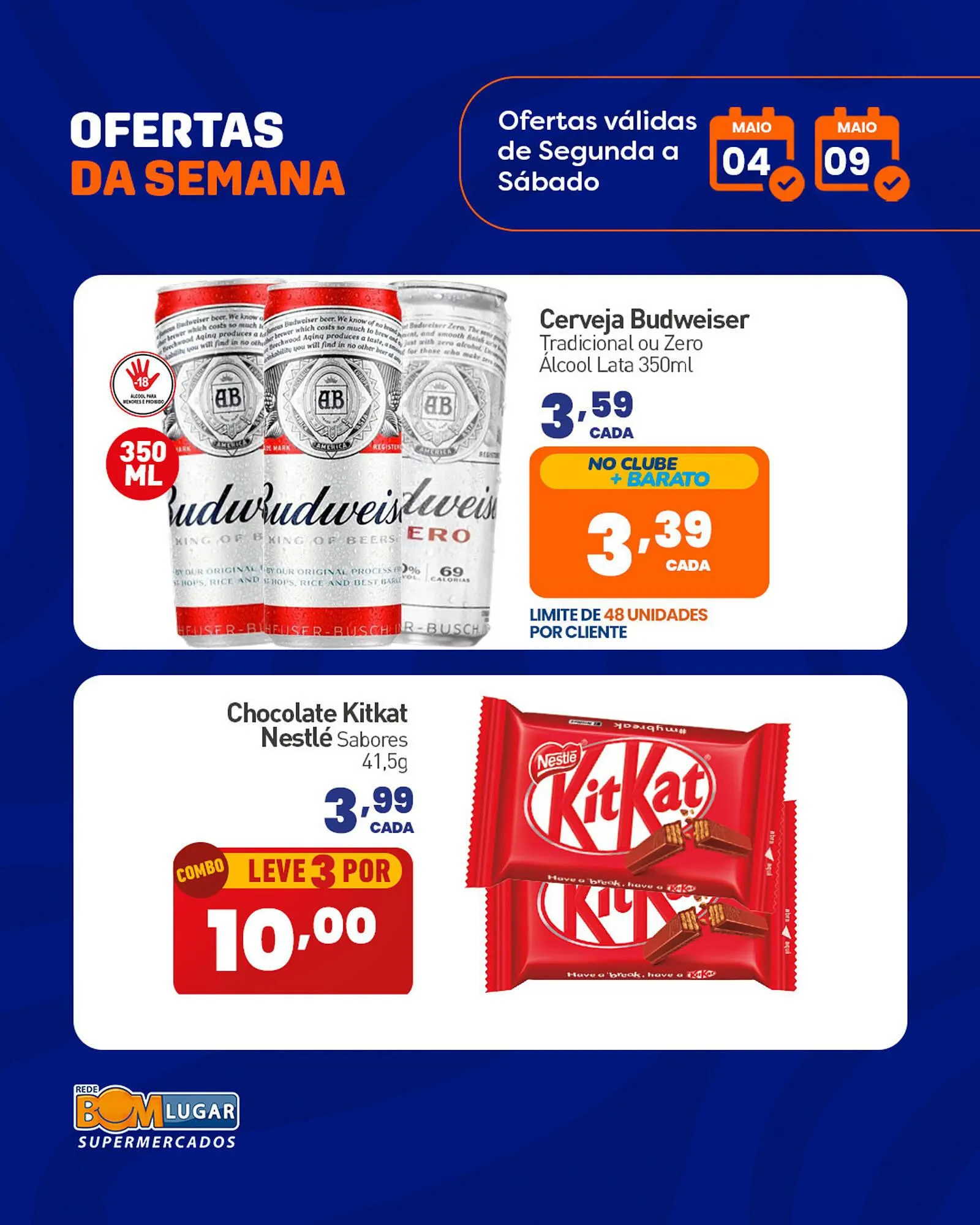 Encarte de Folheto Rede Bom Lugar 4 de maio até 9 de maio 2026 - Pagina 3