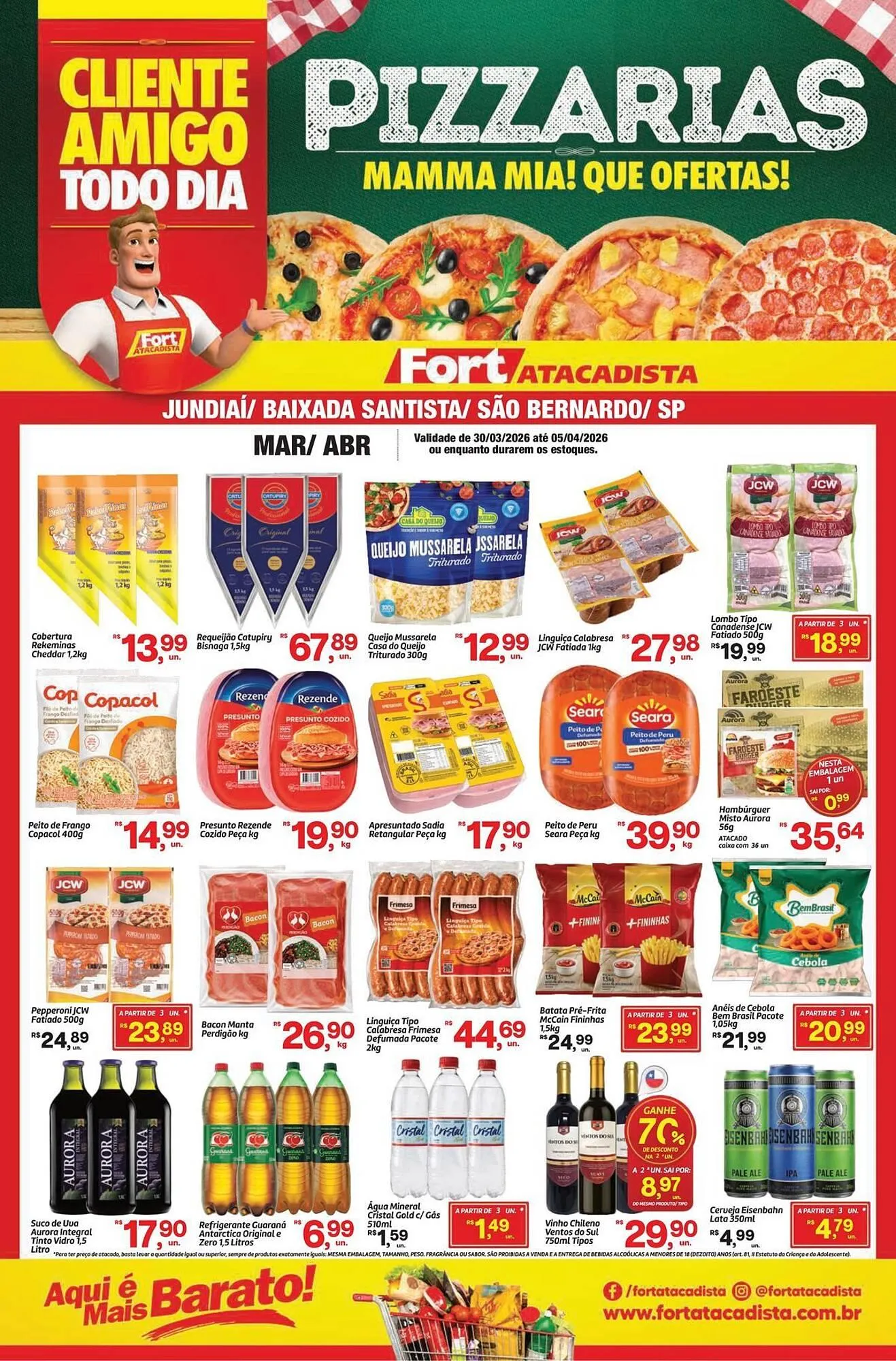 Encarte de Tabloide Fort Atacadista 30 de março até 5 de abril 2026 - Pagina 1