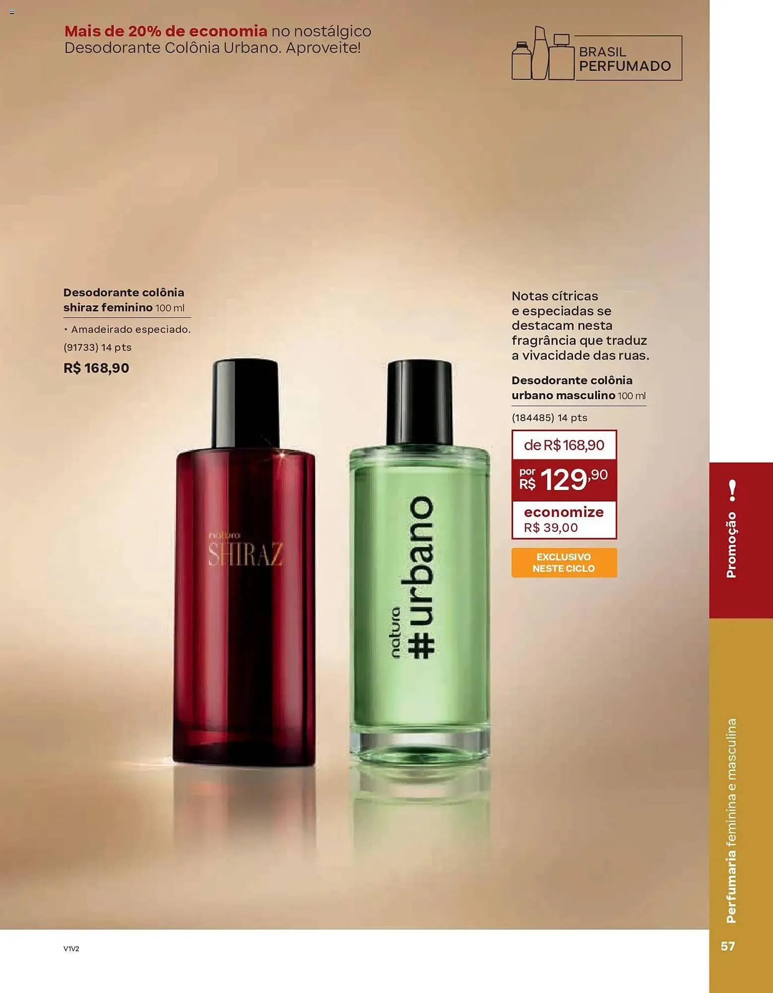 Encarte de Catálogo Natura 19 de fevereiro até 12 de março 2026 - Pagina 57