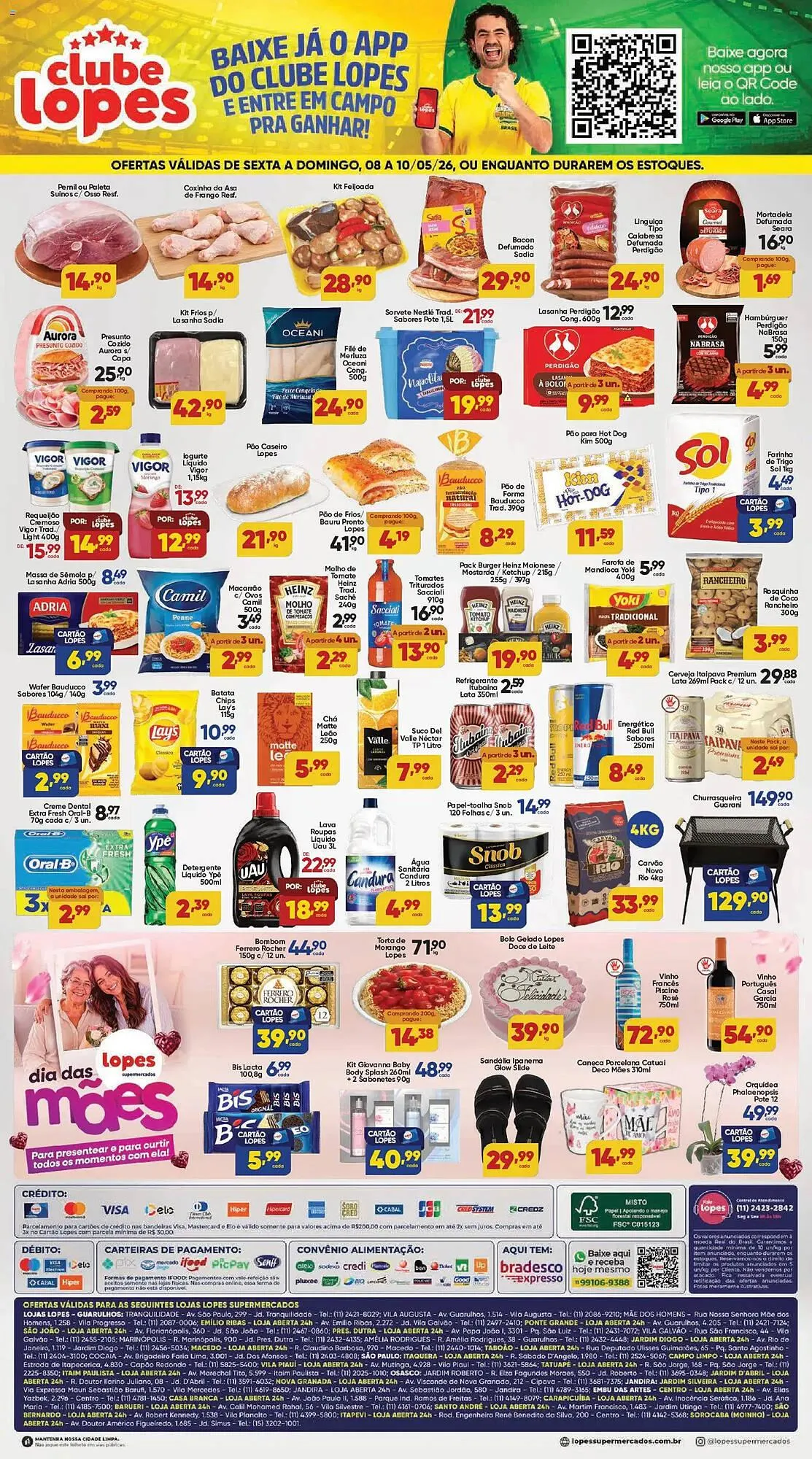 Encarte de Folheto Lopes Supermercados 8 de maio até 10 de maio 2026 - Pagina 2