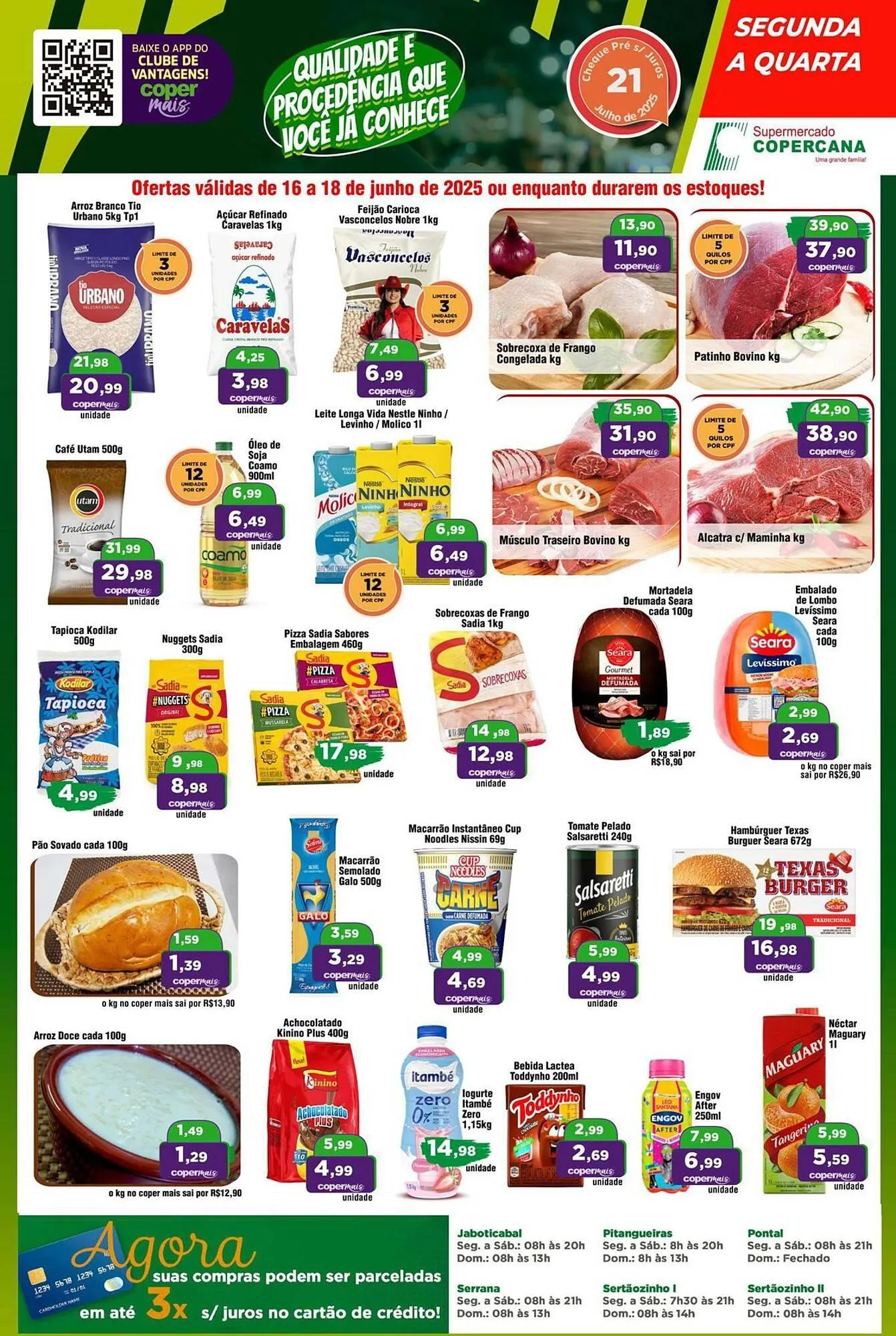 Encarte de Catálogo Copercana 16 de junho até 18 de junho 2025 - Pagina 1
