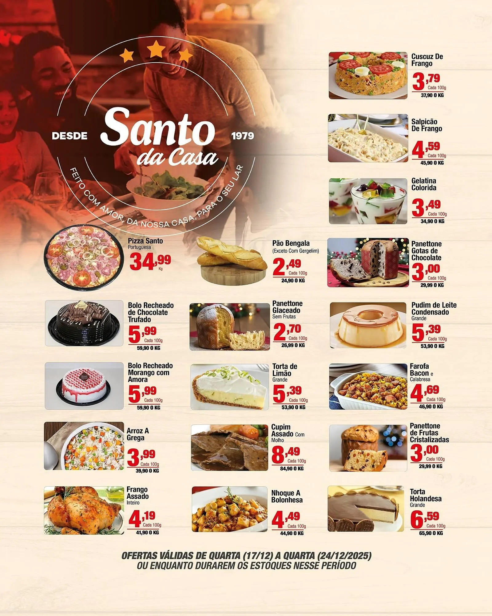 Encarte de Catálogo Santo Supermercados 17 de dezembro até 24 de dezembro 2025 - Pagina 4