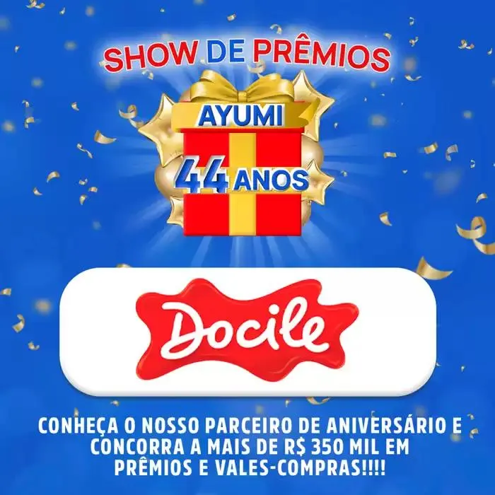 Encarte de Encarte Ayumi Supermercados 25 de outubro até 28 de outubro 2024 - Pagina 1