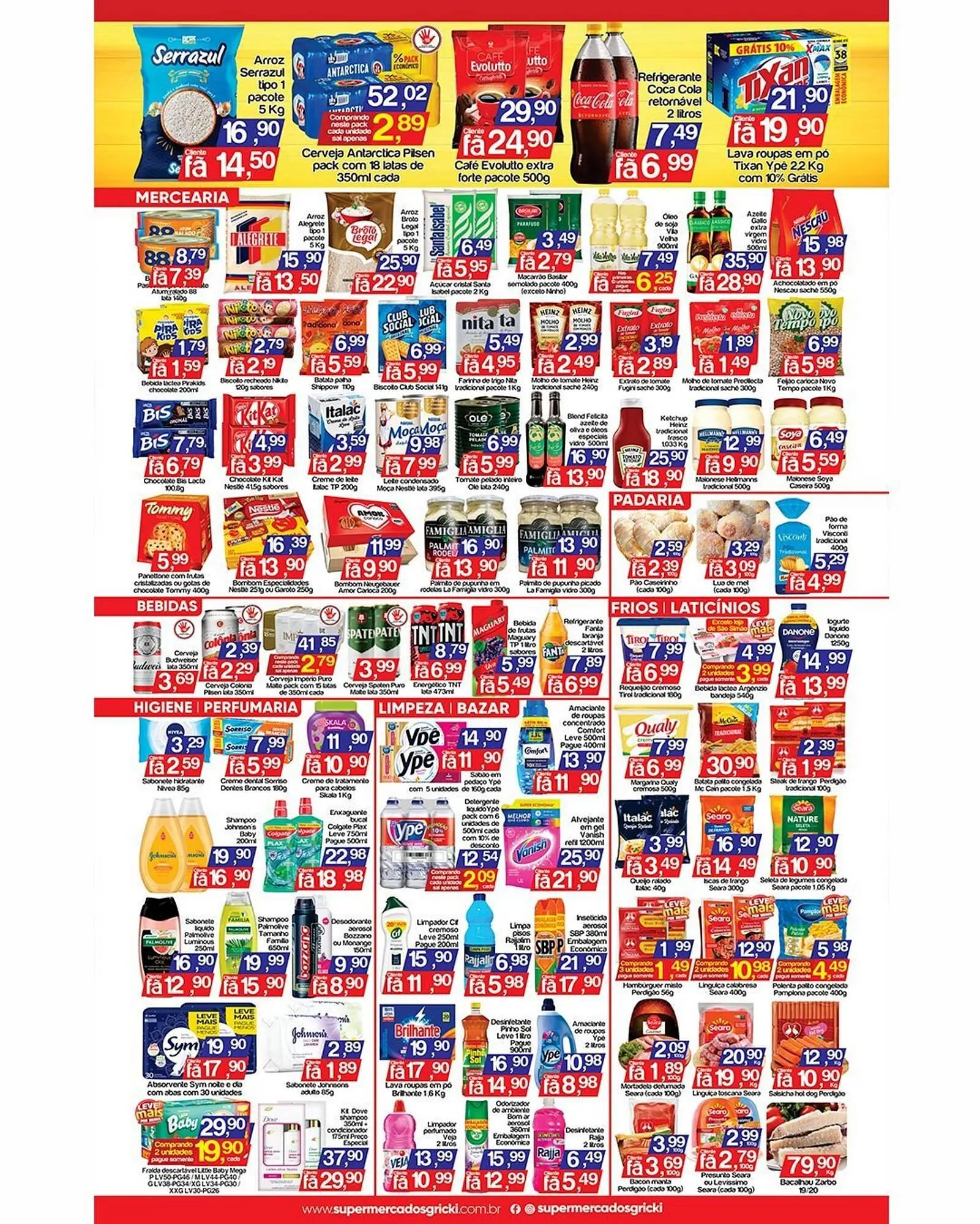 Encarte de Catálogo Supermercados Gricki 4 de março até 4 de março 2026 - Pagina 2