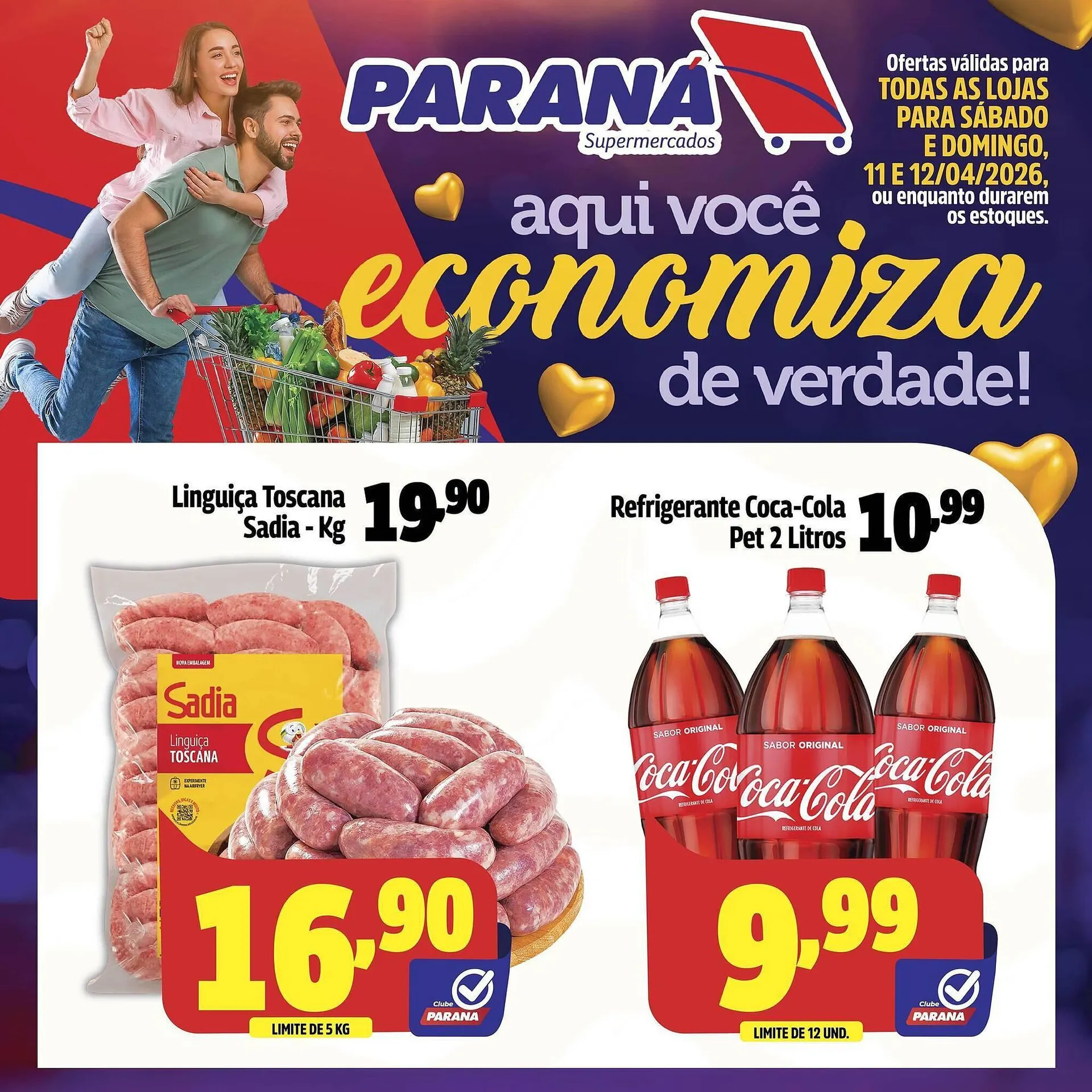 Encarte de Folheto Supermercado Paraná 11 de abril até 12 de abril 2026 - Pagina 2