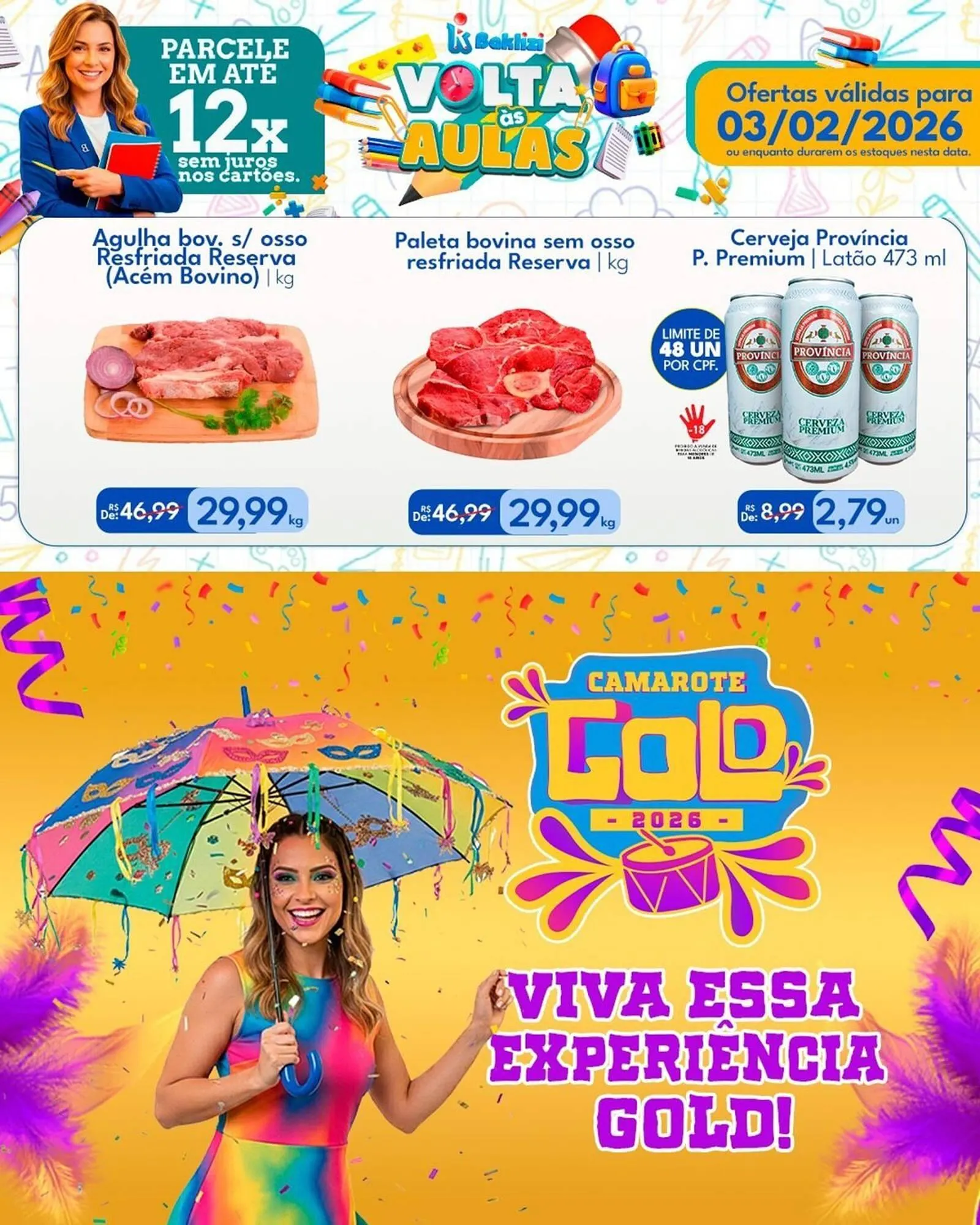 Encarte de Catálogo Supermercados Baklizi 2 de março até 2 de março 2026 - Pagina 3