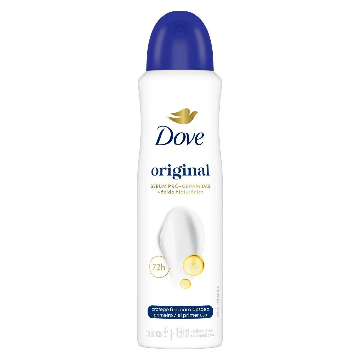 Desodorante Antitranspirante Aerosol Dove Original 150ml