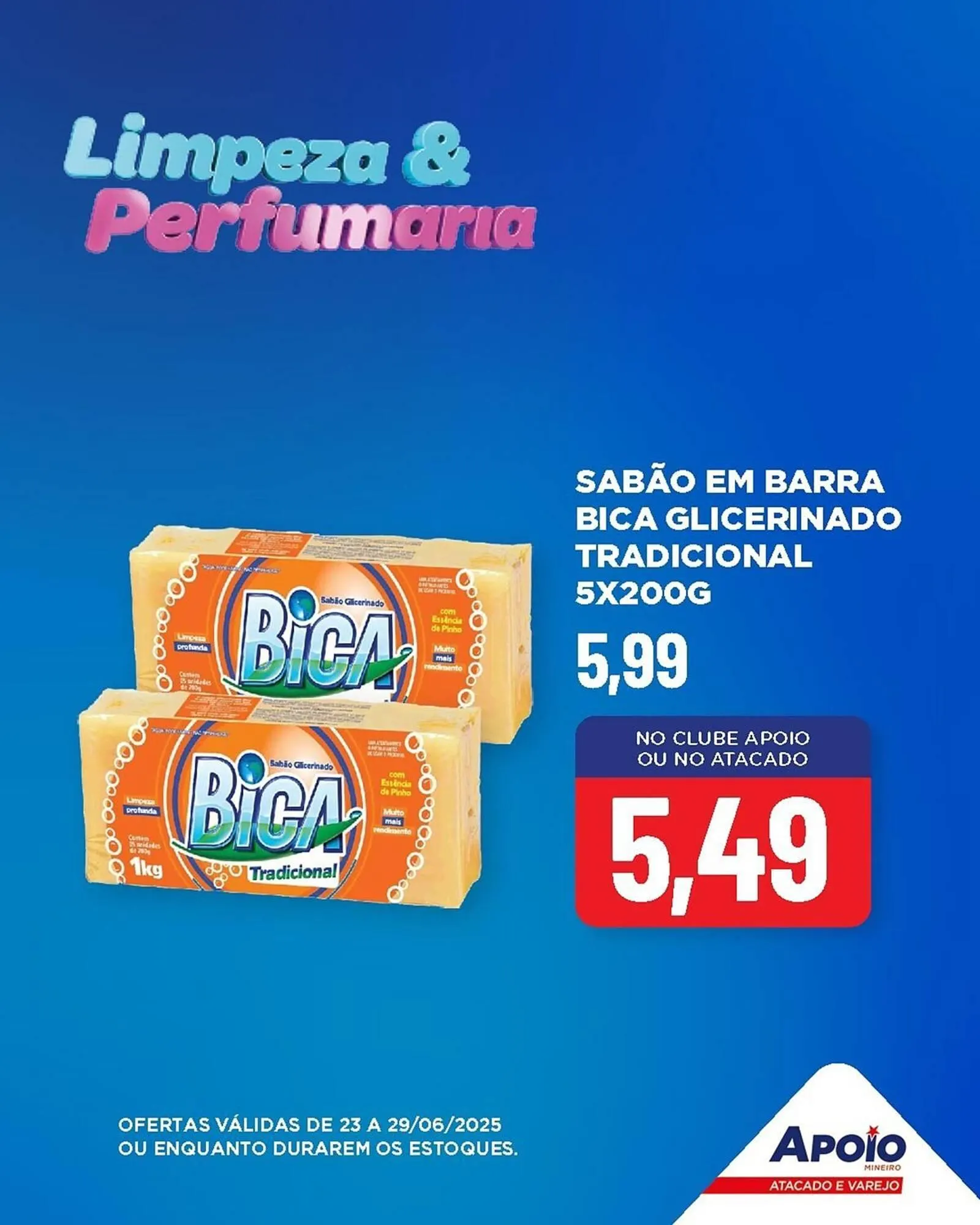 Encarte de Catálogo Apoio Mineiro 23 de junho até 29 de junho 2025 - Pagina 1