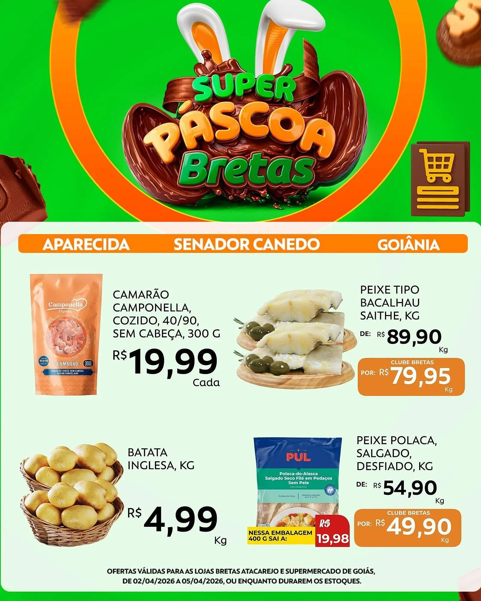 Encarte de Catálogo Supermercados Bretas 2 de abril até 5 de abril 2026 - Pagina 3