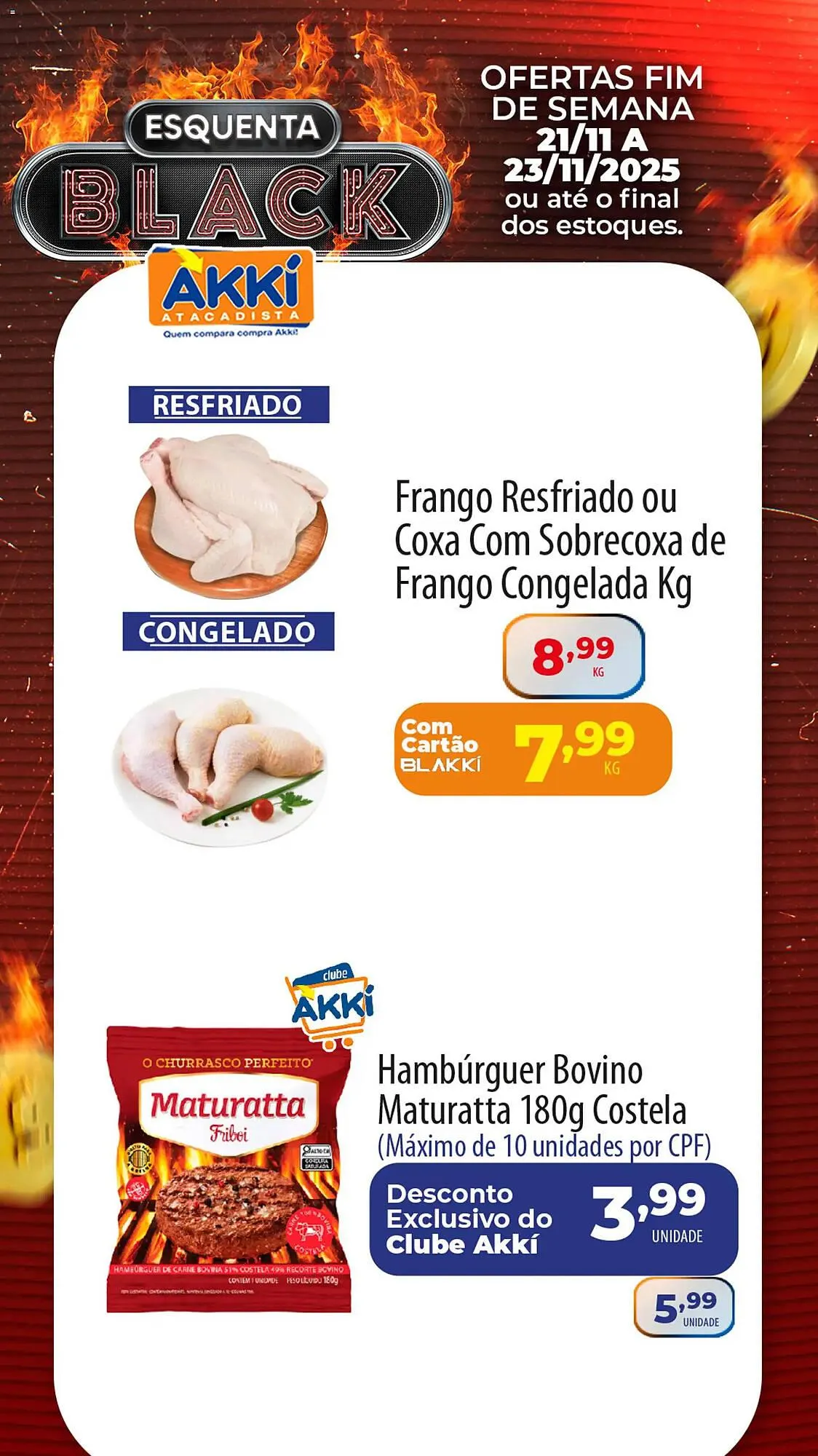 Encarte de Folheto Akki Atacadista 21 de novembro até 23 de novembro 2025 - Pagina 2