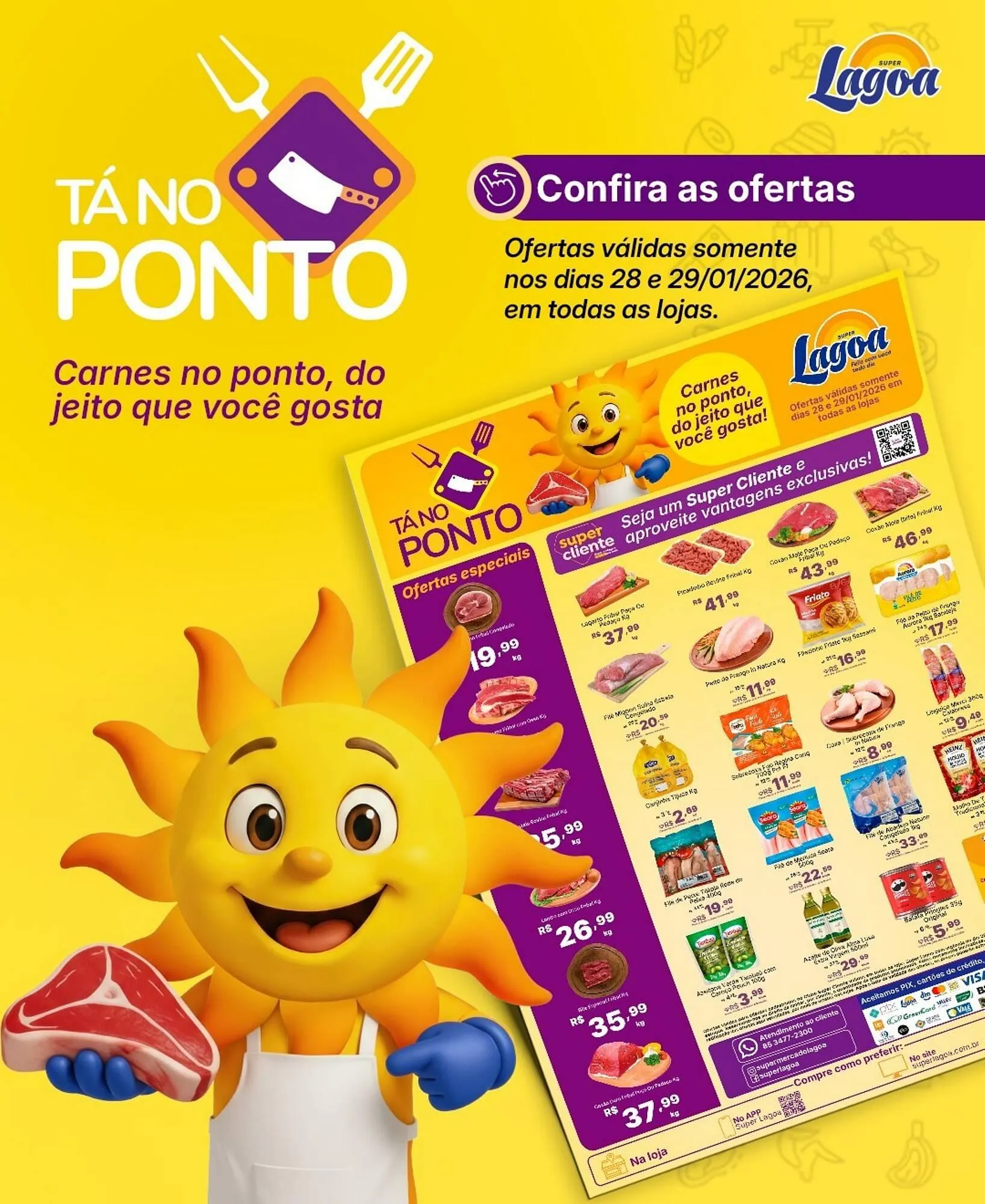 Encarte Super Lagoa - 1