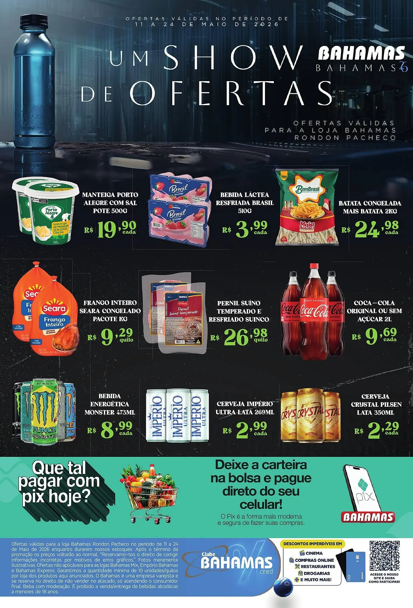Encarte de Catálogo Bahamas Supermercados 14 de maio até 24 de maio 2026 - Pagina 2