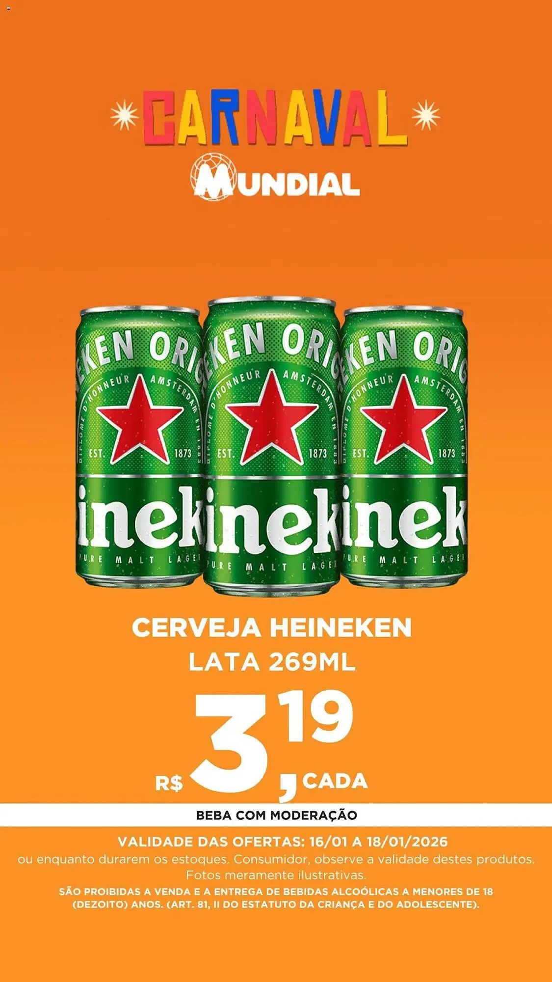 Encarte de Encarte Supermercados Mundial 16 de janeiro até 18 de janeiro 2026 - Pagina 4