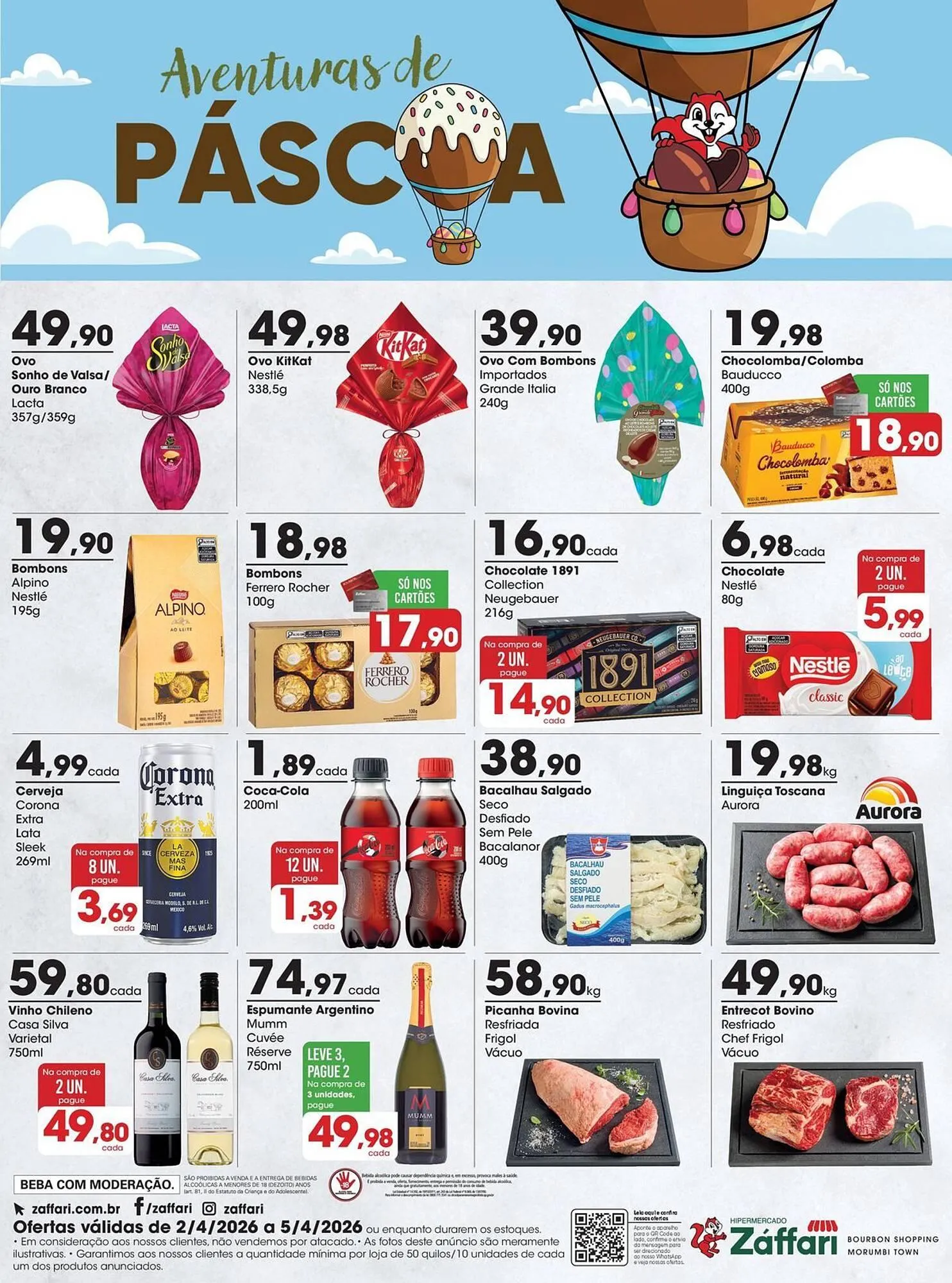 Encarte de Encarte Zaffari 2 de abril até 5 de abril 2026 - Pagina 1