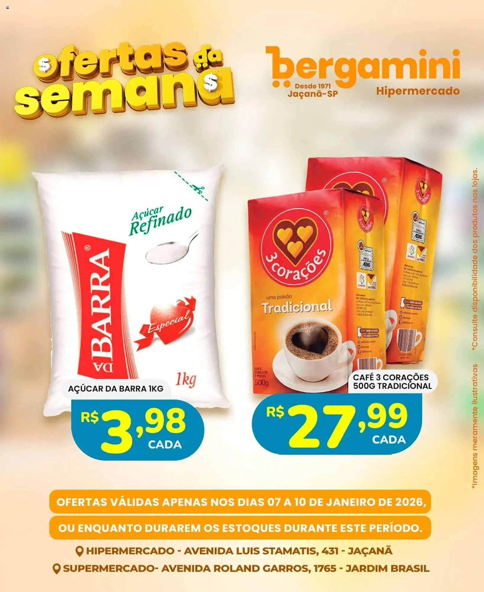 Encarte de Catálogo Supermercado Bergamini 7 de janeiro até 10 de janeiro 2026 - Pagina 4