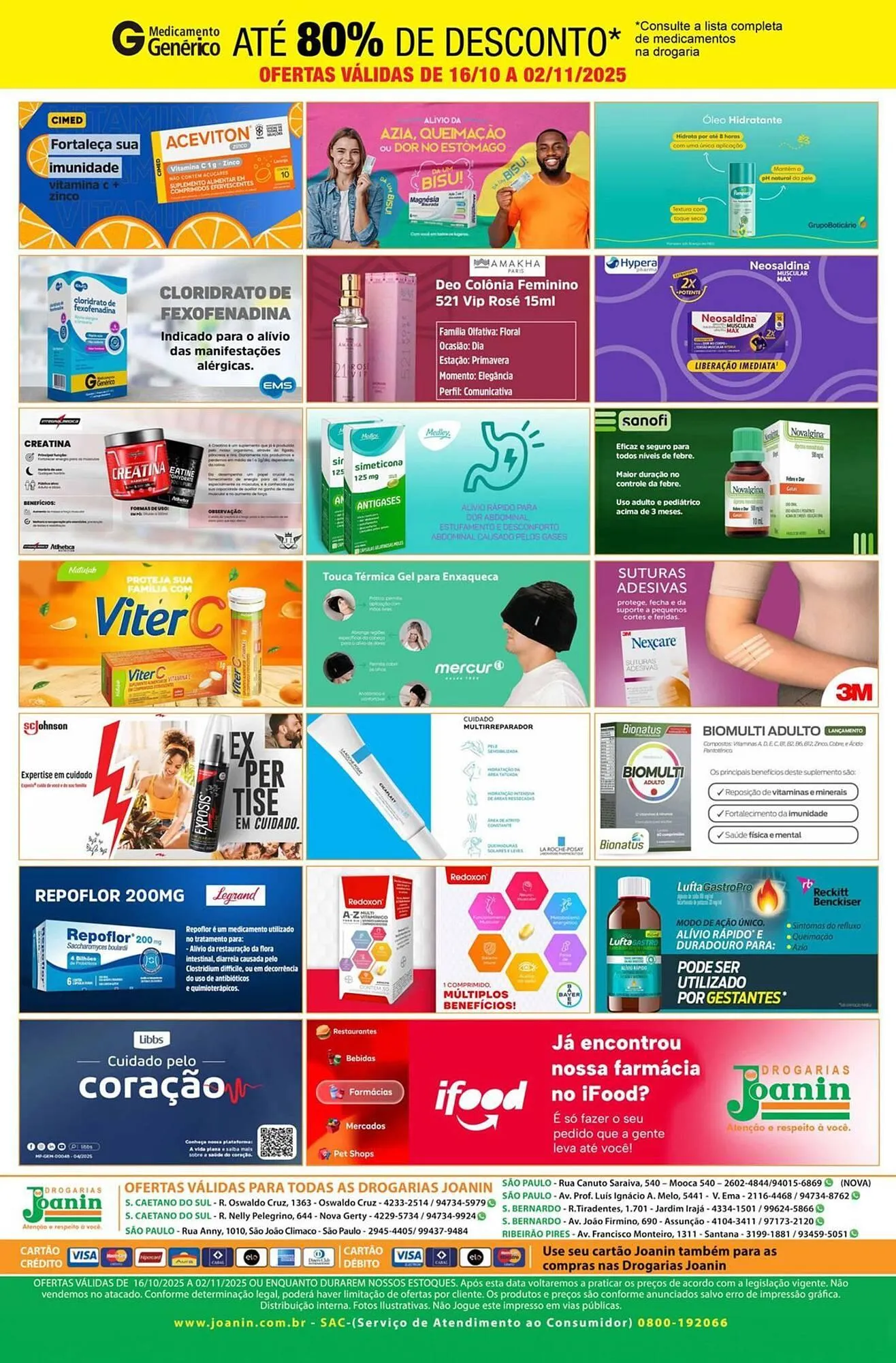 Encarte de Catálogo Supermercados Joanin 17 de outubro até 2 de novembro 2025 - Pagina 14