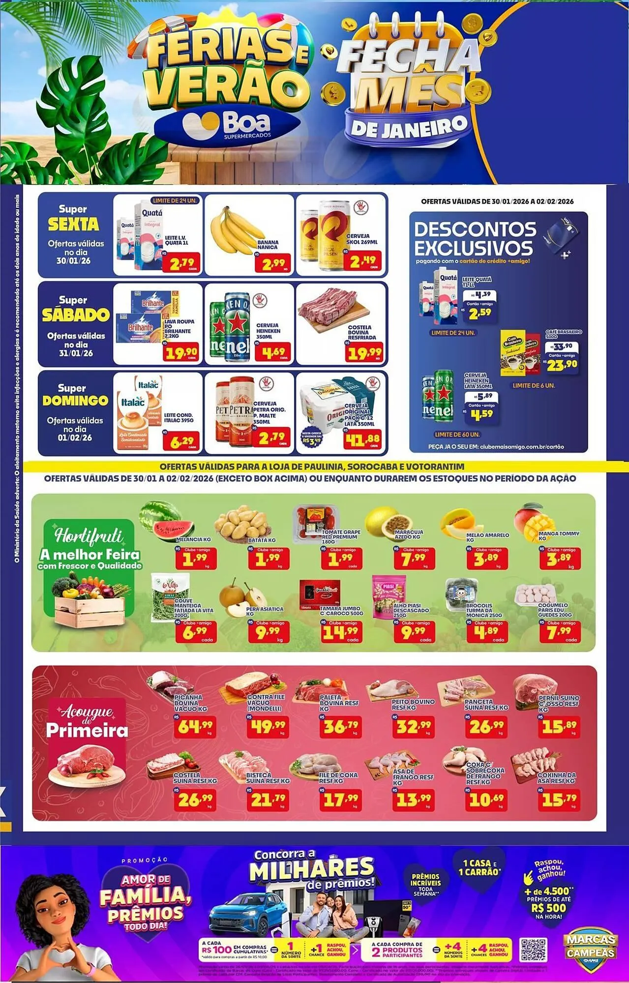 Tabloide Boa Supermercados - 1