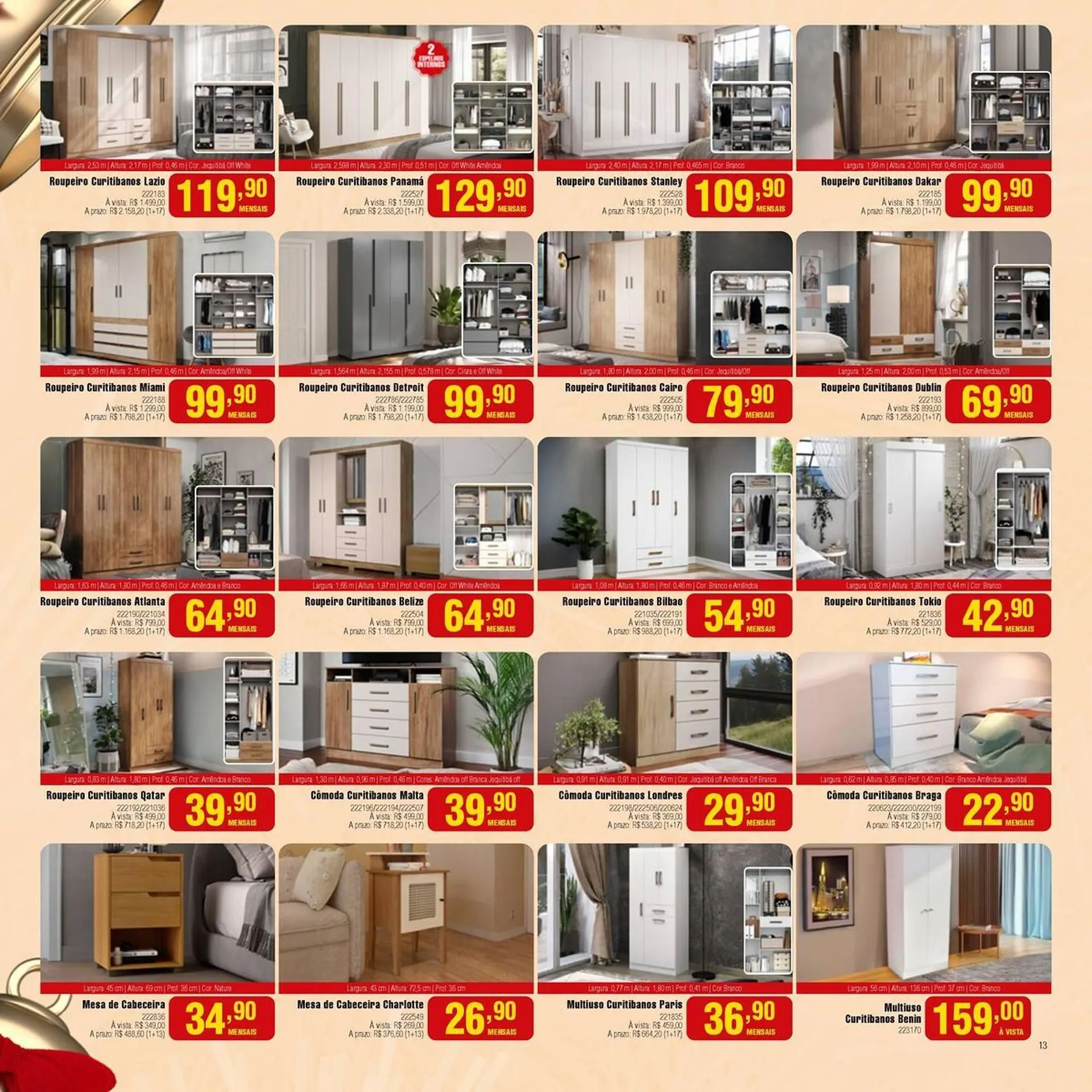 Encarte de Catálogo Berlanda 3 de dezembro até 31 de dezembro 2025 - Pagina 13