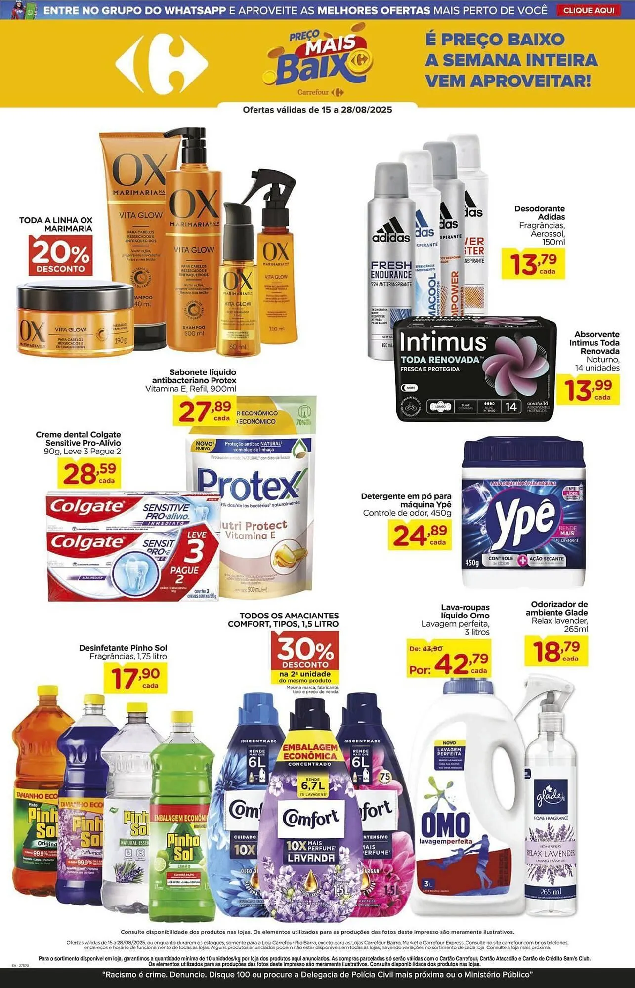 Encarte de Catálogo Carrefour 15 de agosto até 28 de agosto 2025 - Pagina 3