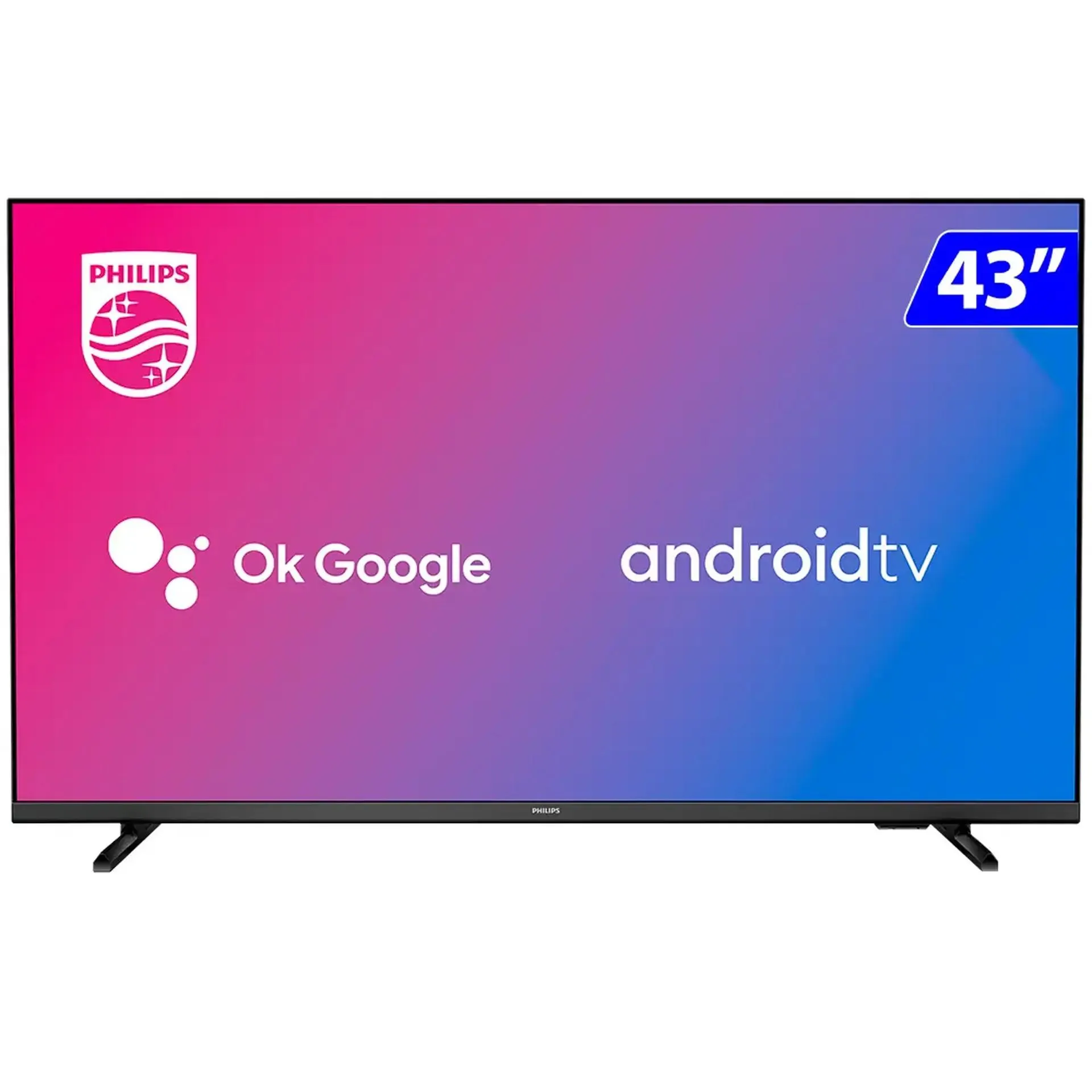 Smart TV Philips LED 43" HD Wi-Fi Android TV 3 HDMI 43PFG6917/78