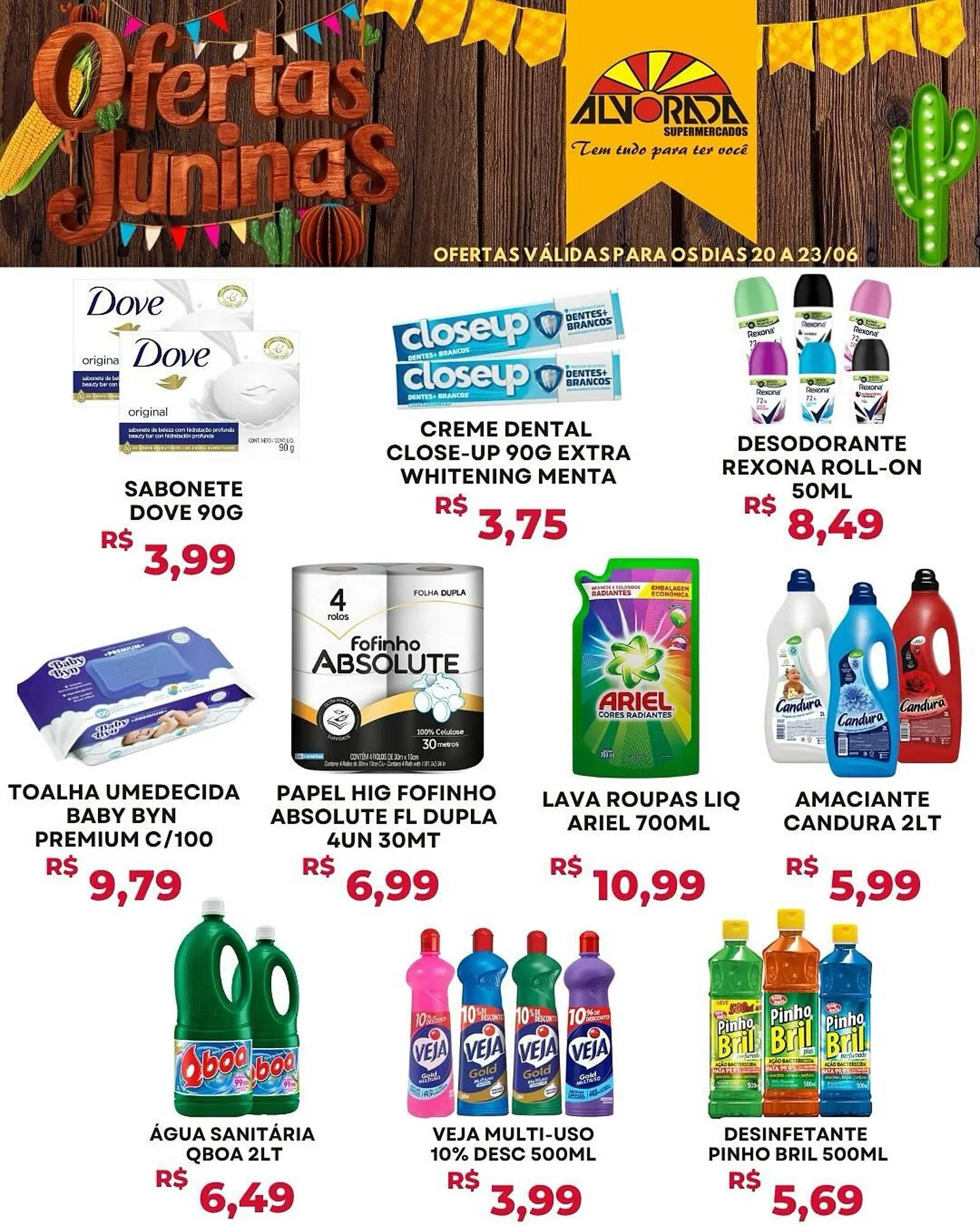 Encarte de Catálogo Alvorada Supermercados 20 de junho até 23 de junho 2025 - Pagina 3