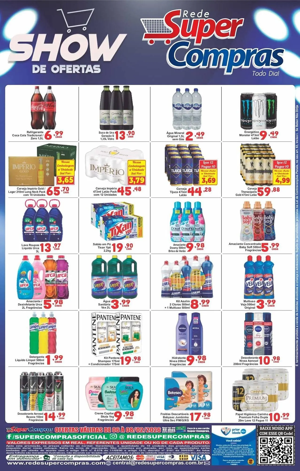 Encarte de Encarte Rede Super Compras 1 de fevereiro até 28 de fevereiro 2026 - Pagina 2